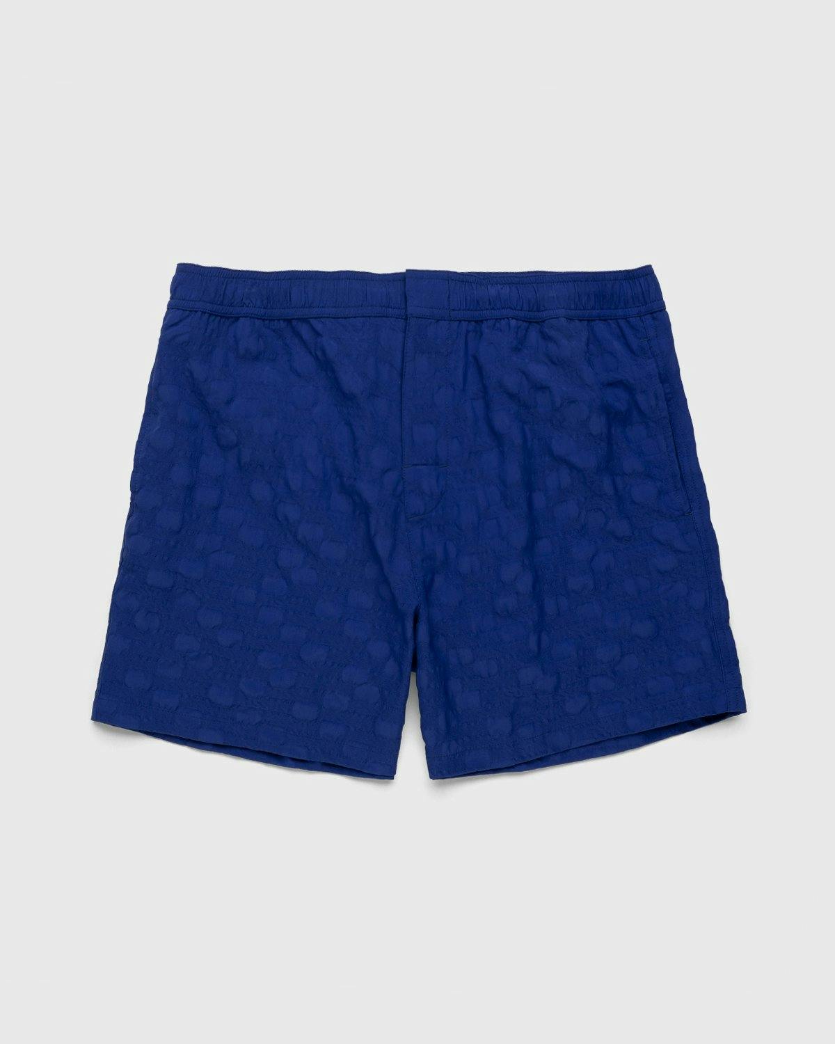 Missoni - Logo Swim Trunks Blue - Clothing - Blue - Image 1