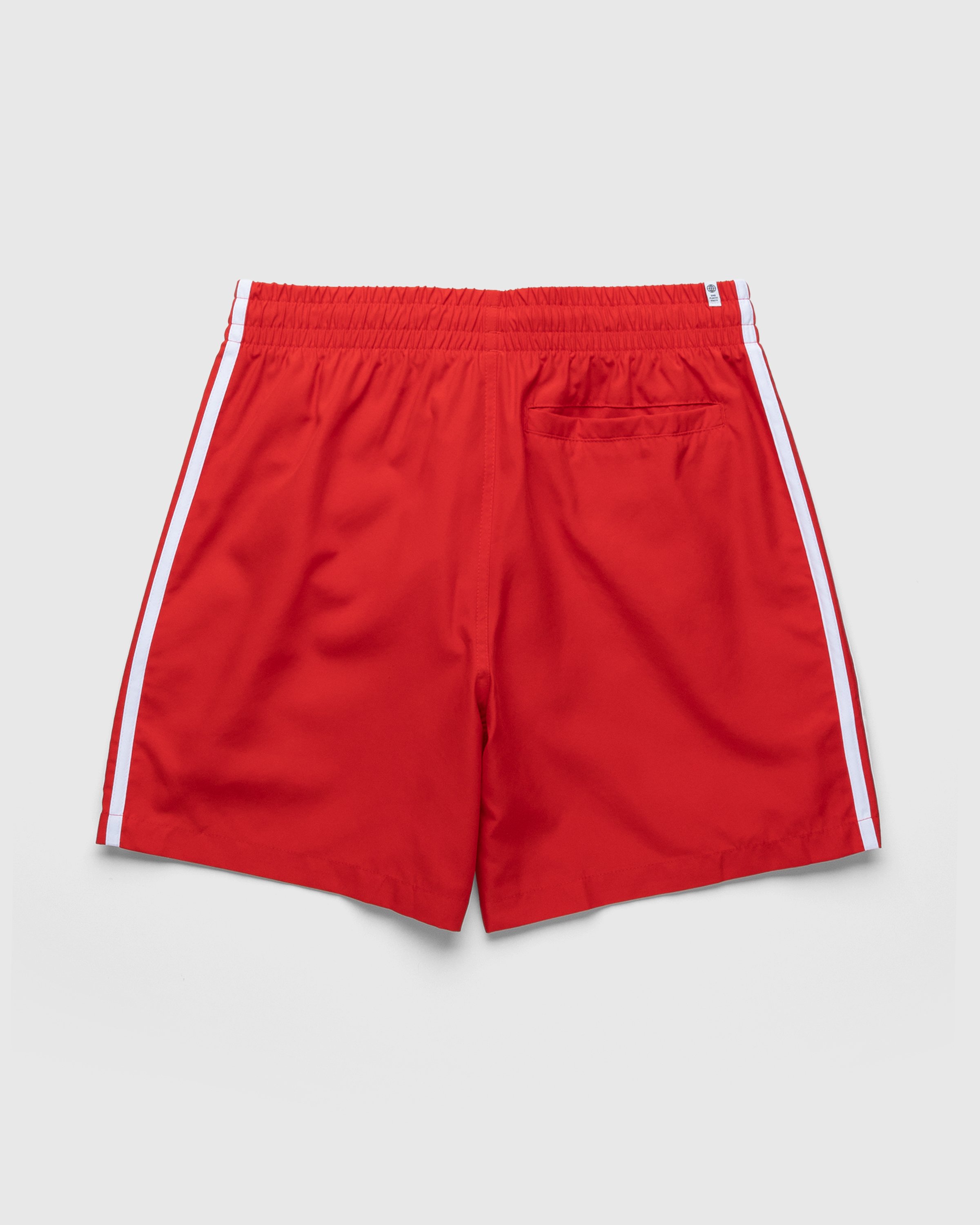 Adidas - Classic 3-Stripes Swim Shorts Vivid Red - Clothing - Red - Image 2