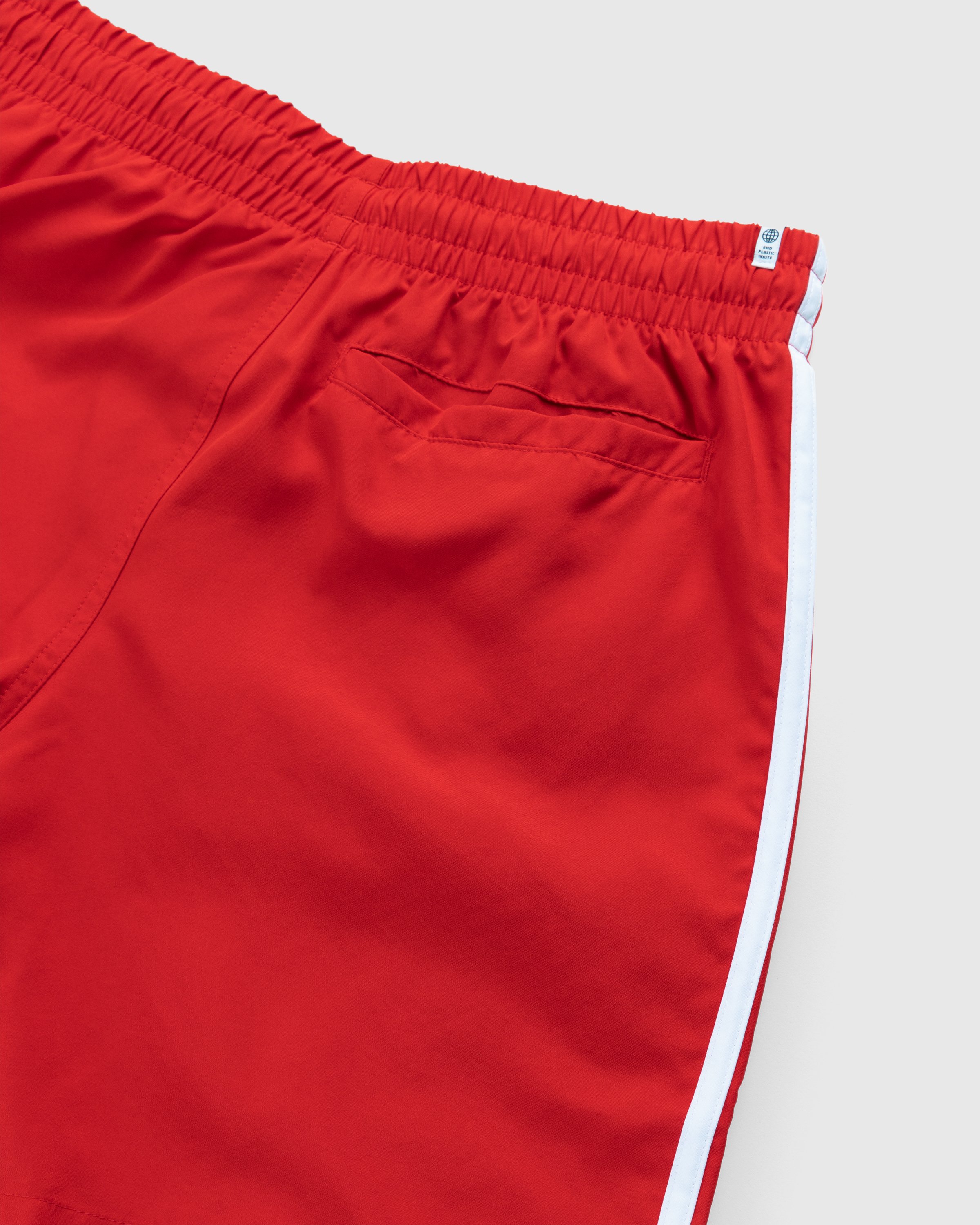 Adidas - Classic 3-Stripes Swim Shorts Vivid Red - Clothing - Red - Image 4