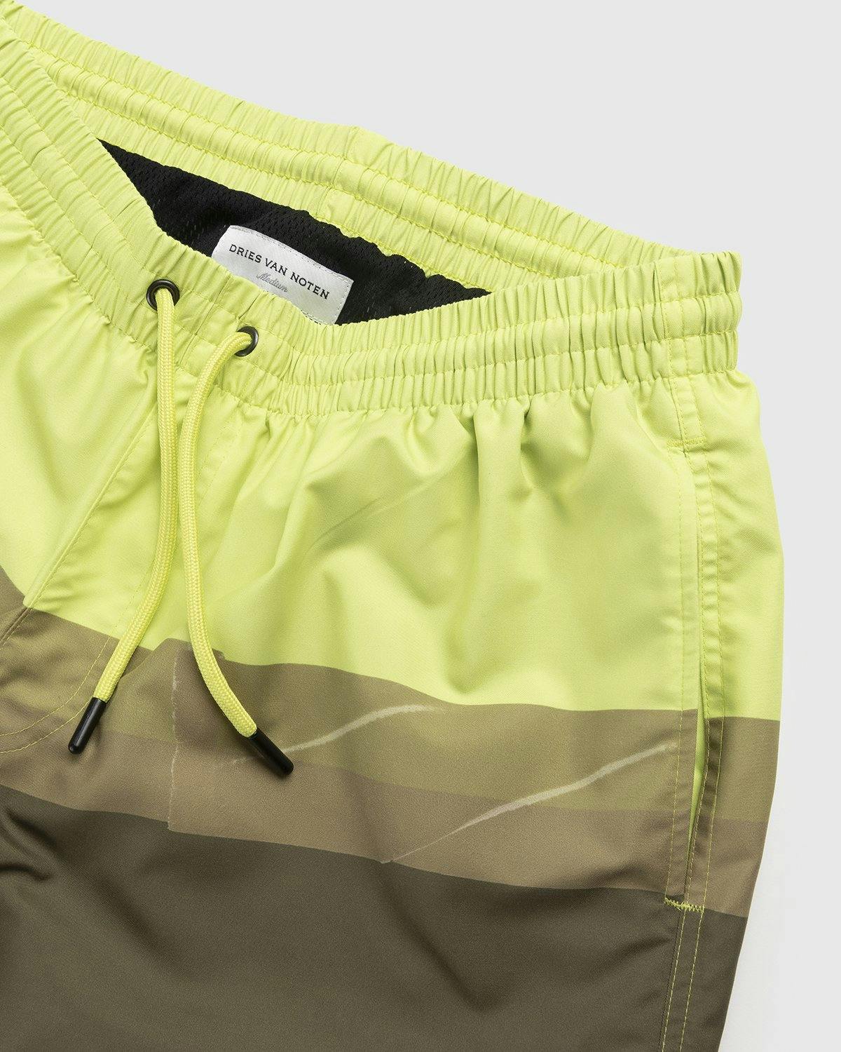 Dries van Noten - Phibbs Swim Shorts Yellow - Clothing - Yellow - Image 5