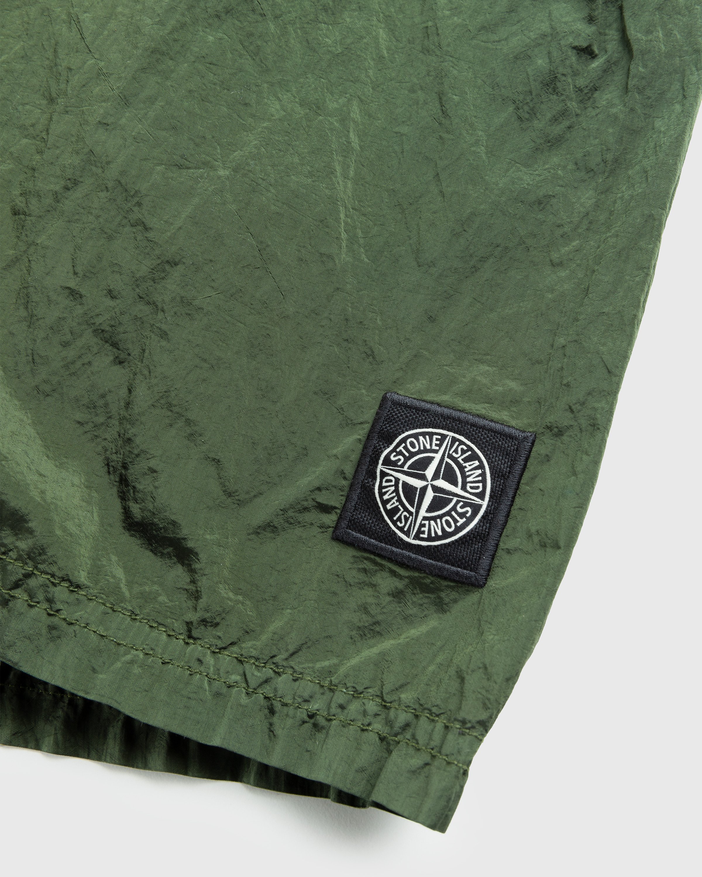 Stone Island - Nylon Metal Swim Shorts Olive - Clothing - Green - Image 5