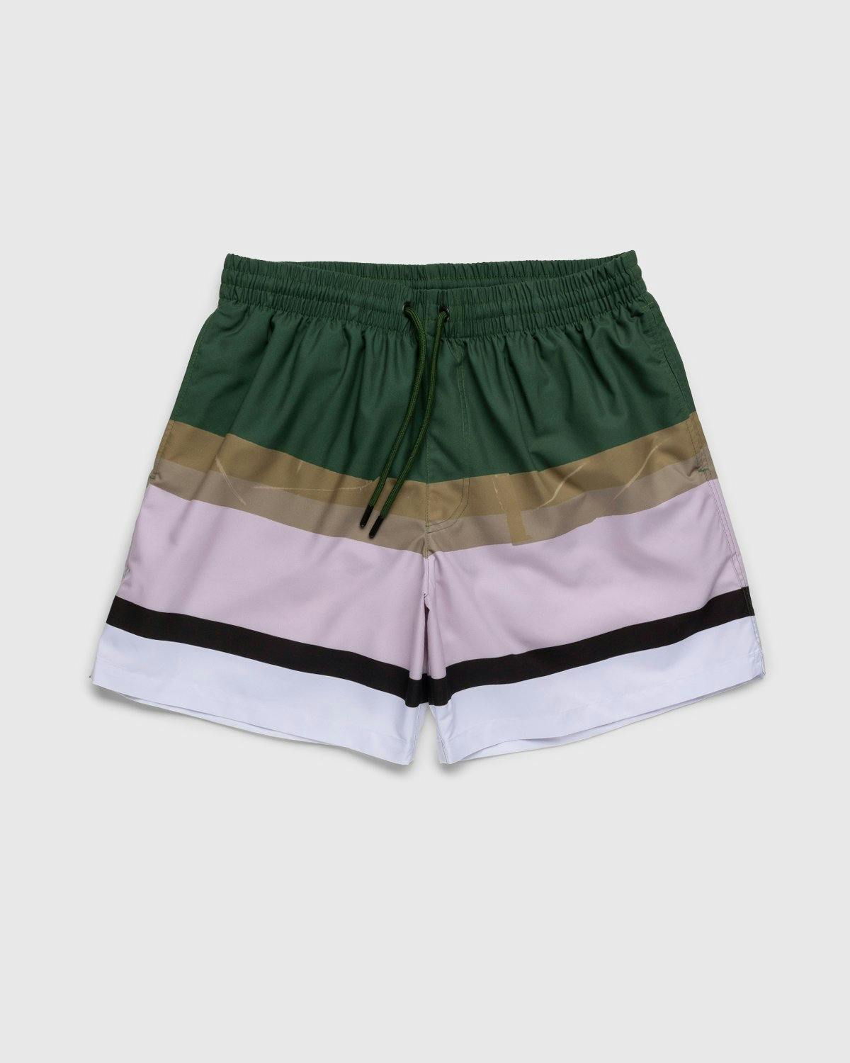 Dries van Noten - Phibbs Swim Shorts Bottle - Clothing - Green - Image 1