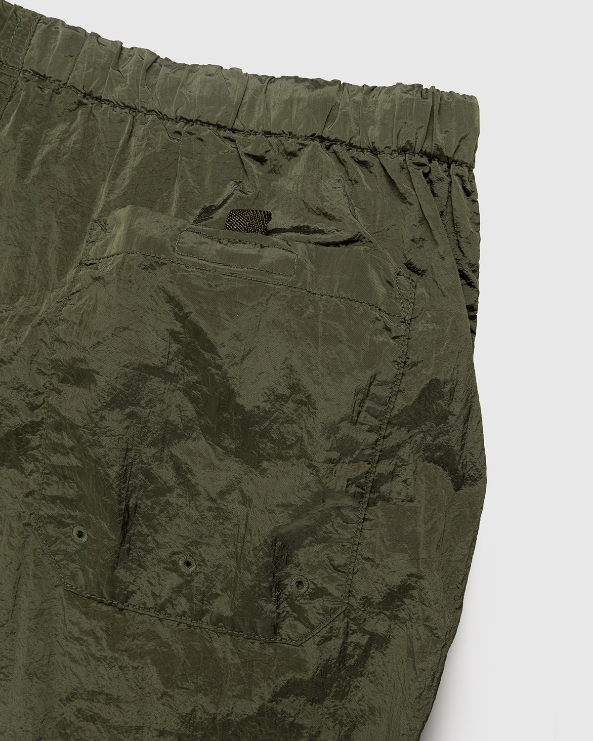 Stone Island - B0643 Nylon Metal Bermuda Shorts Olive - Clothing - Green - Image 3