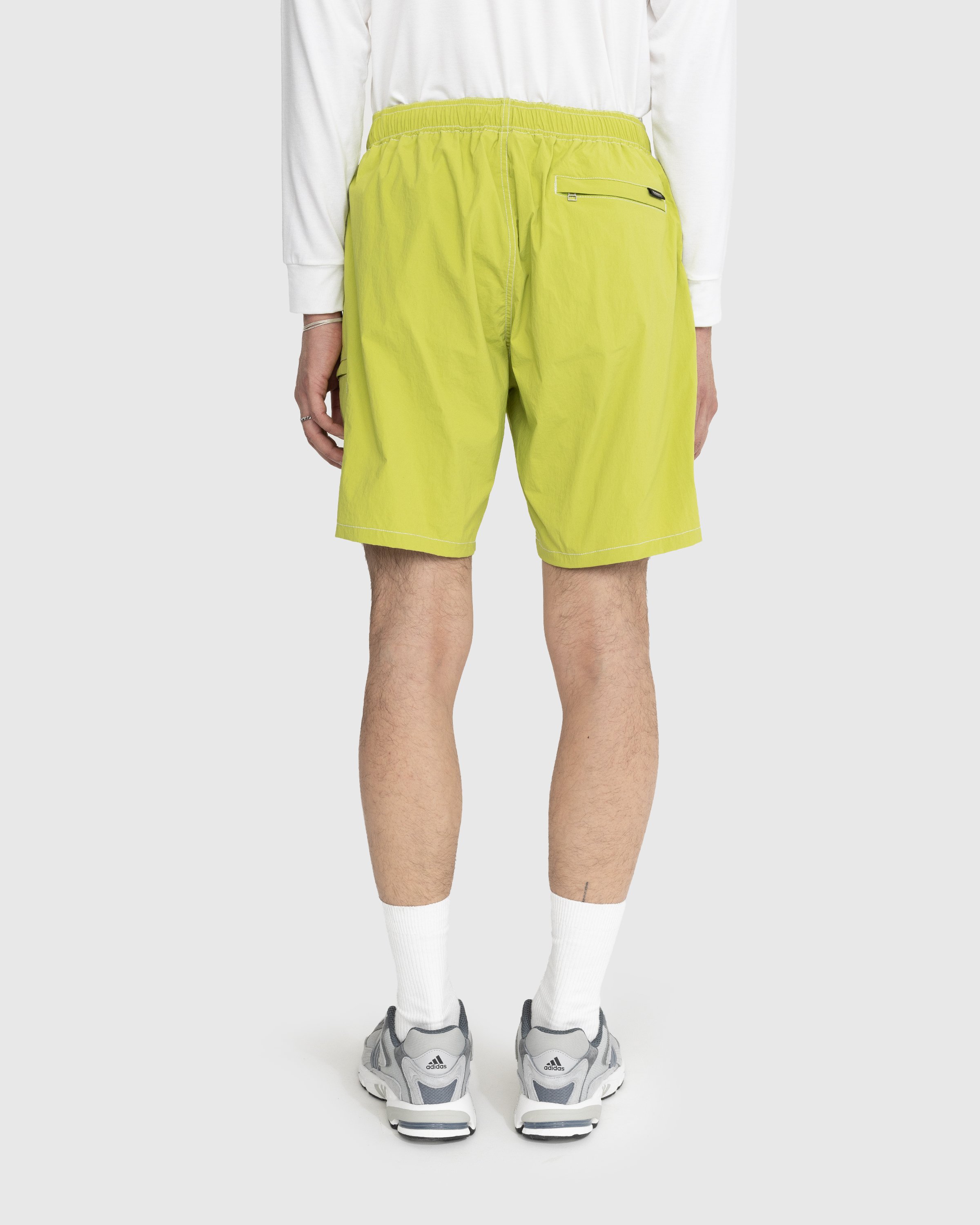 Highsnobiety - Side Cargo Shorts Lime - Clothing - Green - Image 3