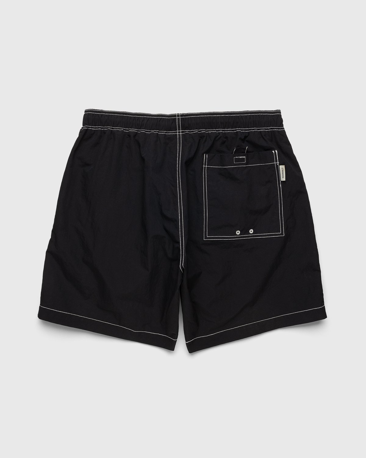 Highsnobiety - Contrast Brushed Nylon Water Shorts Black - Clothing - Black - Image 2