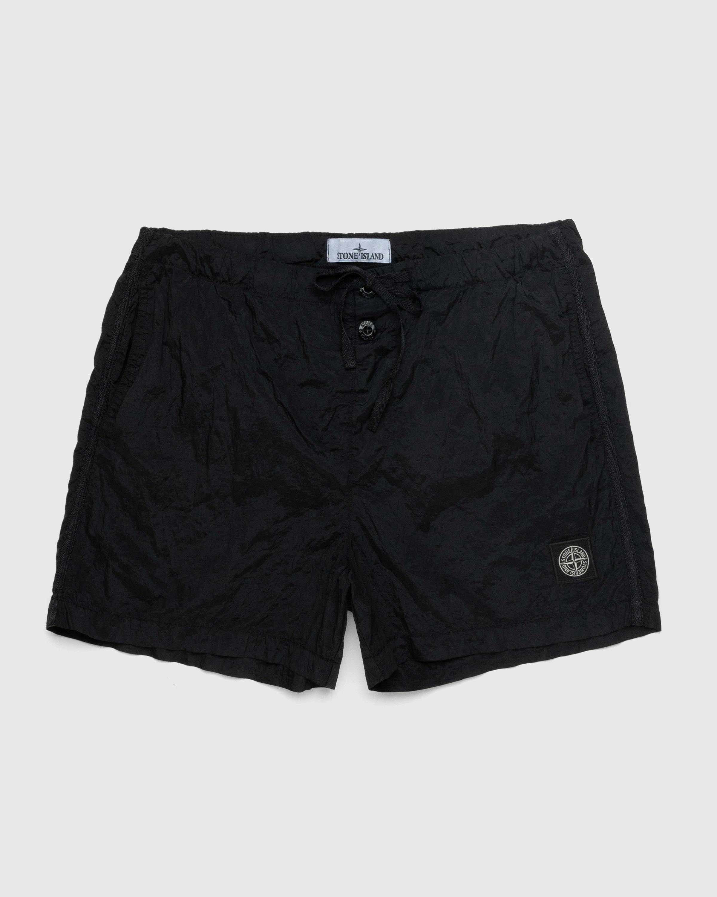 Stone Island - Short Black B0643 - Clothing - Black - Image 1