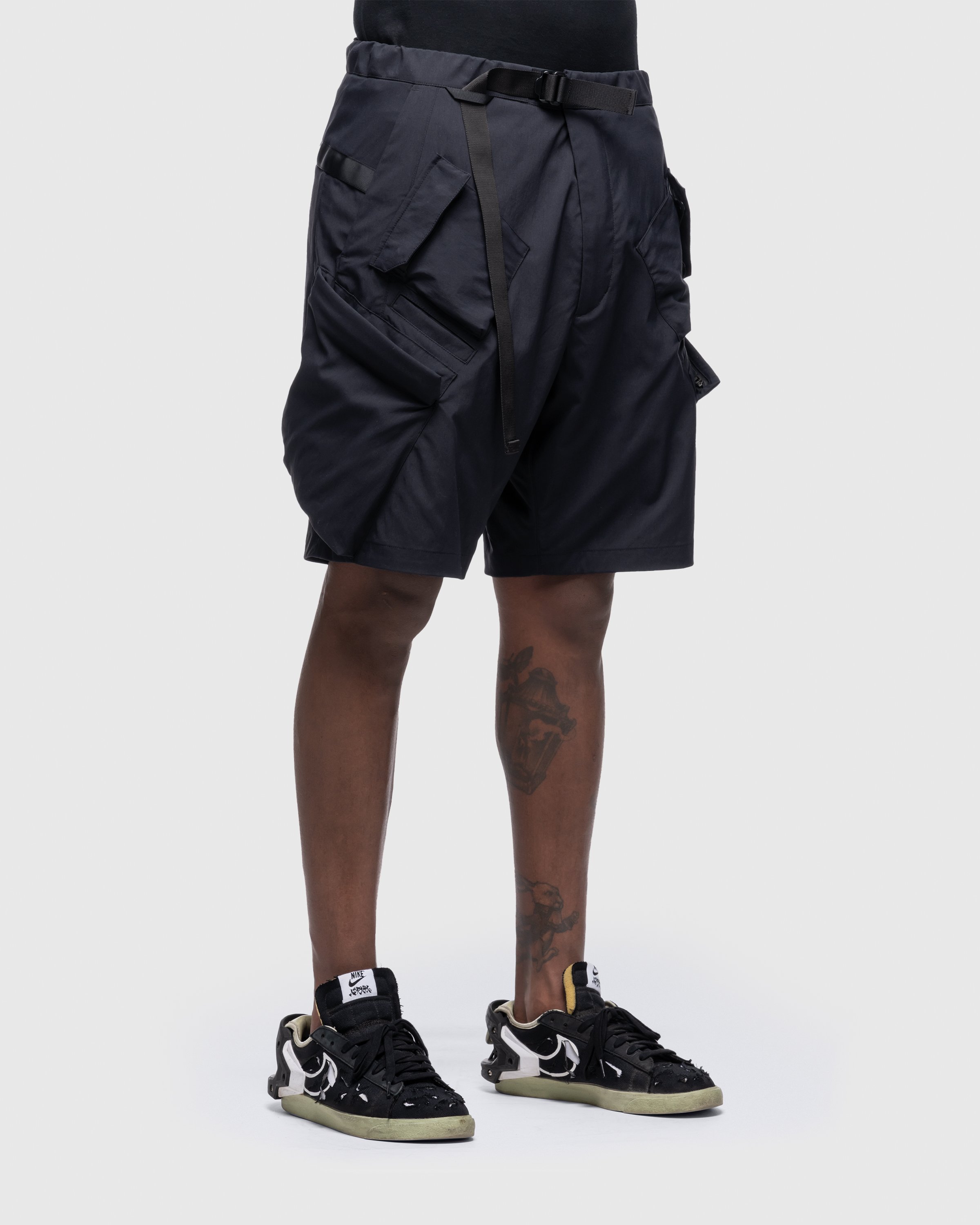 ACRONYM - SP29-M Nylon Stretch BDU Shorts Black - Clothing - Black - Image 5