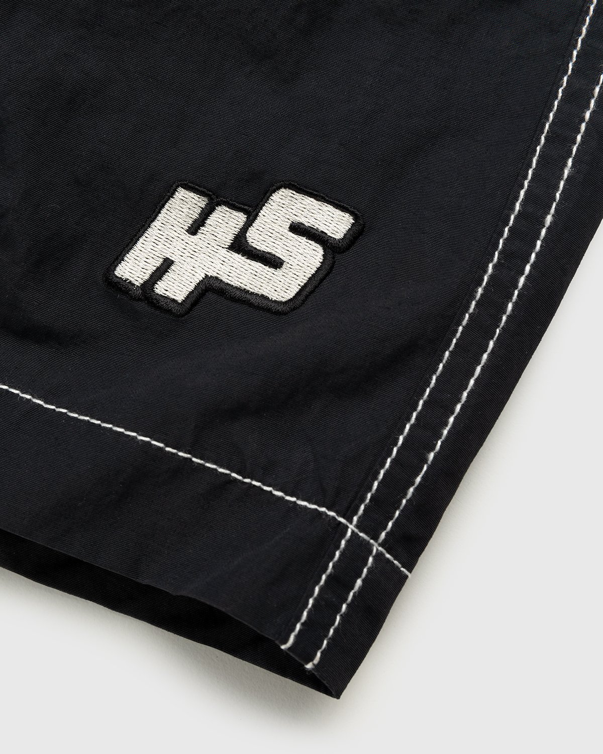 Highsnobiety - Contrast Brushed Nylon Water Shorts Black - Clothing - Black - Image 5