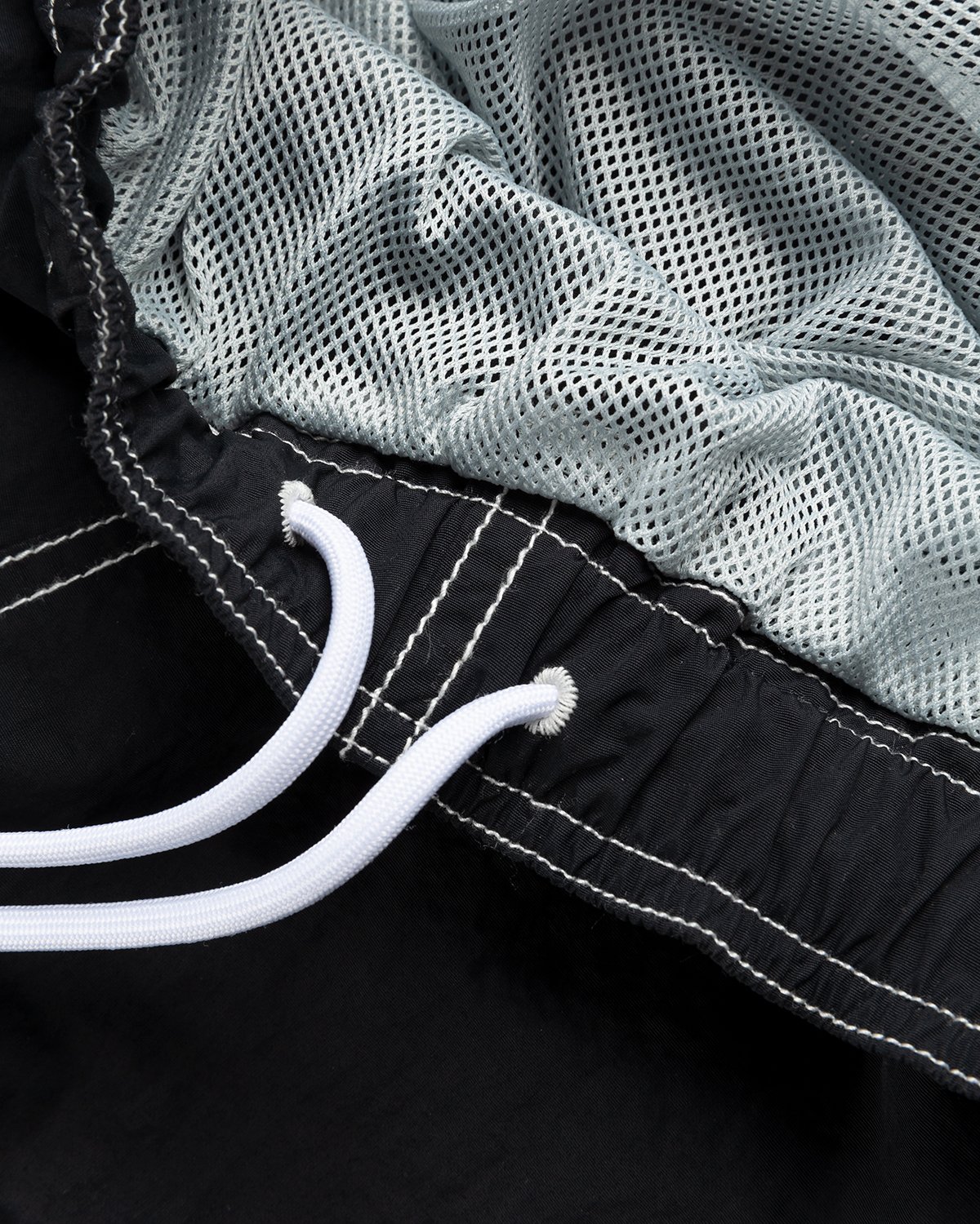 Highsnobiety - Contrast Brushed Nylon Water Shorts Black - Clothing - Black - Image 6