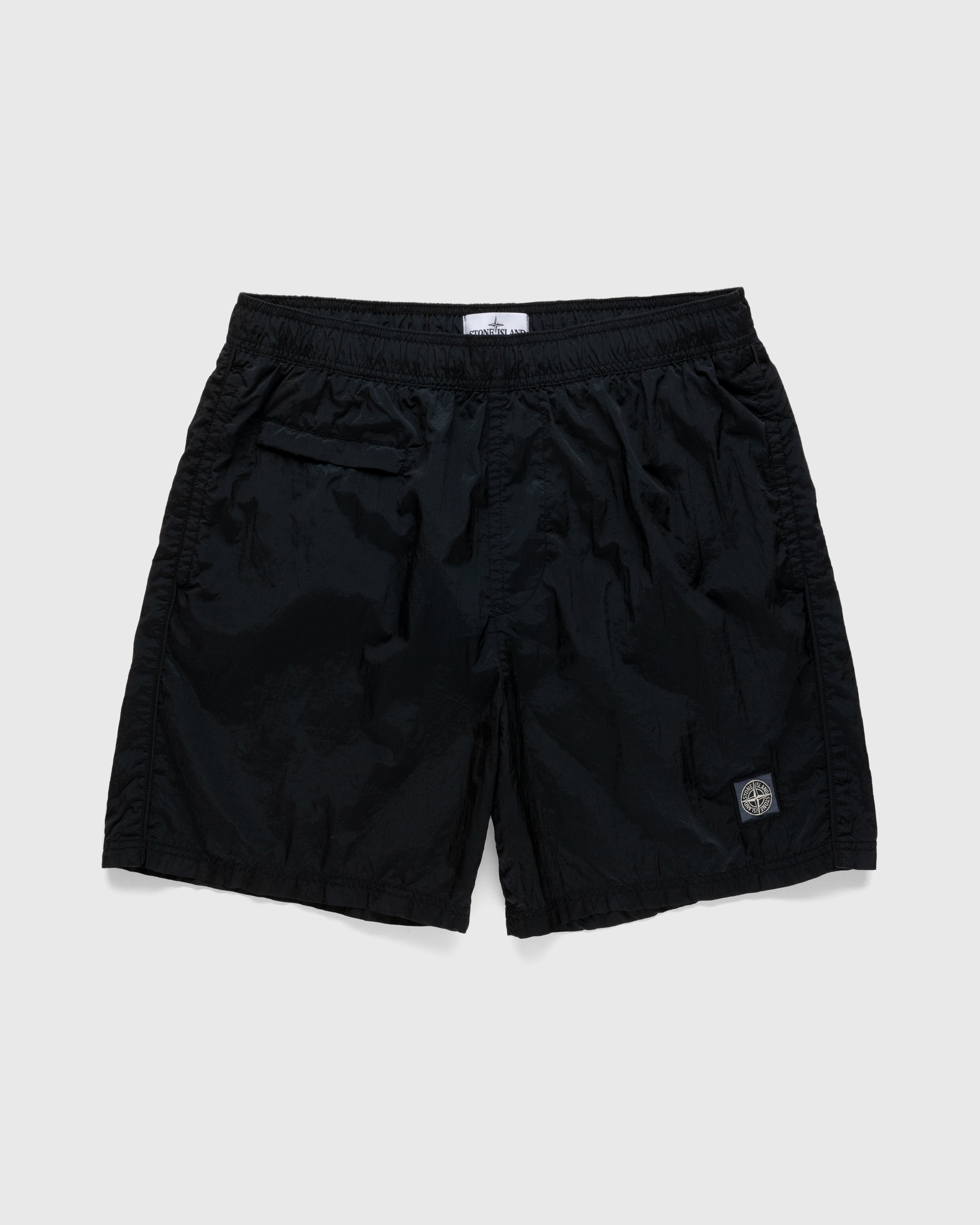 Stone Island - B0243 Nylon Metal Swim Shorts Black - Clothing - Black - Image 1