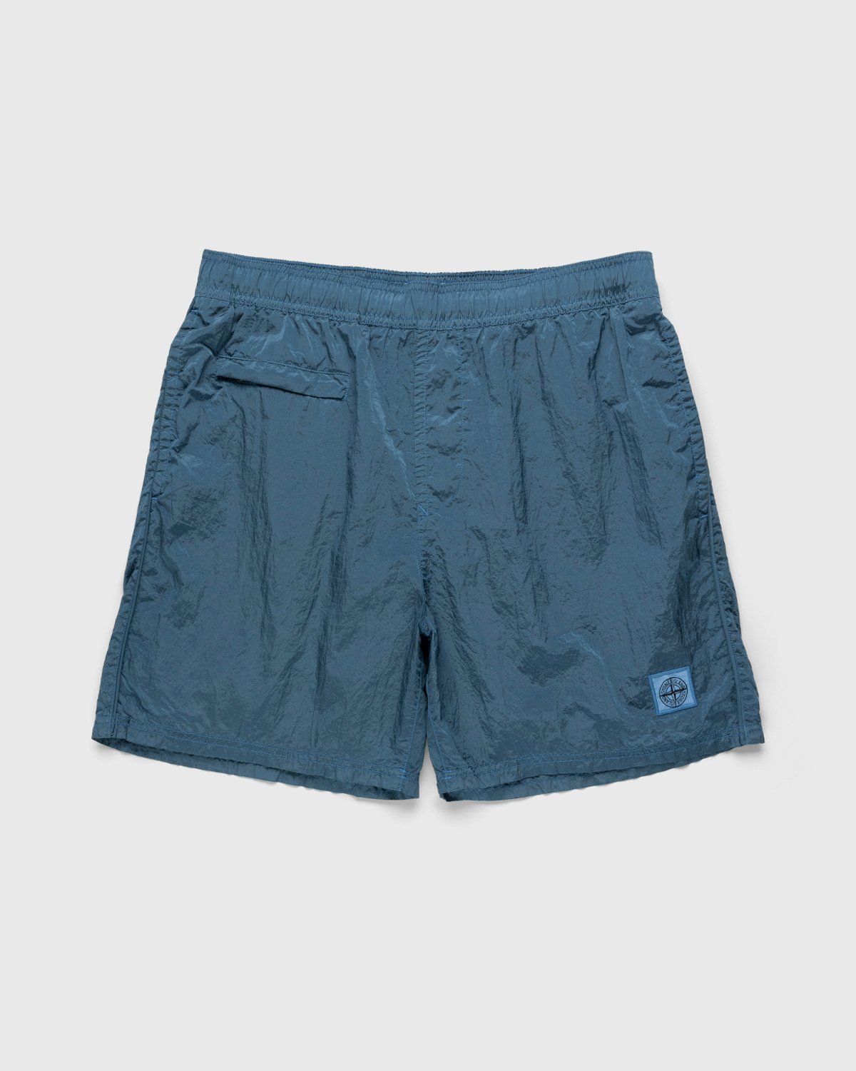 Stone Island - B0243 Nylon Metal Swim Shorts Mid Blue - Clothing - Blue - Image 1