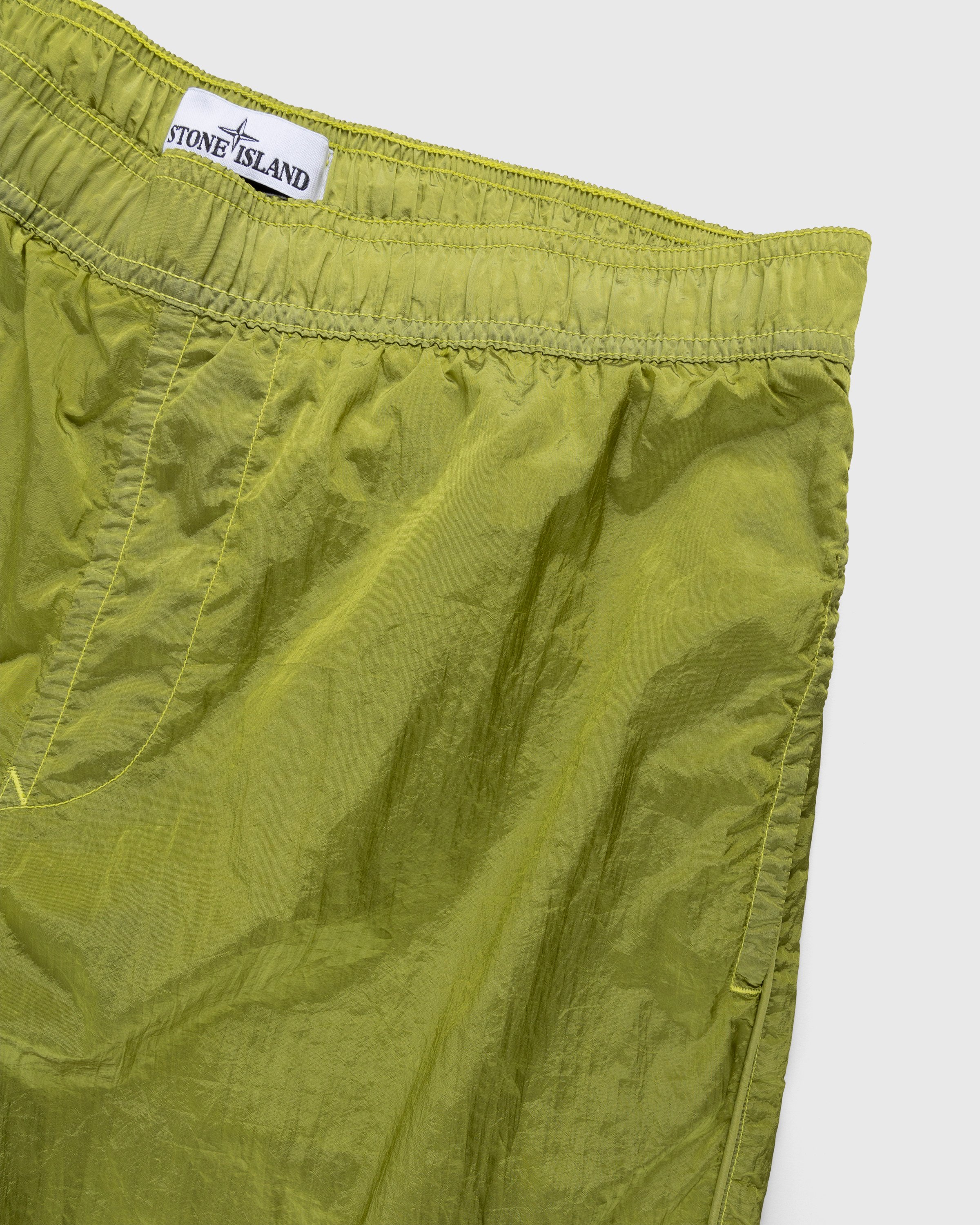 Stone Island - B0243 Nylon Metal Swim Shorts Lemon - Clothing - Yellow - Image 3