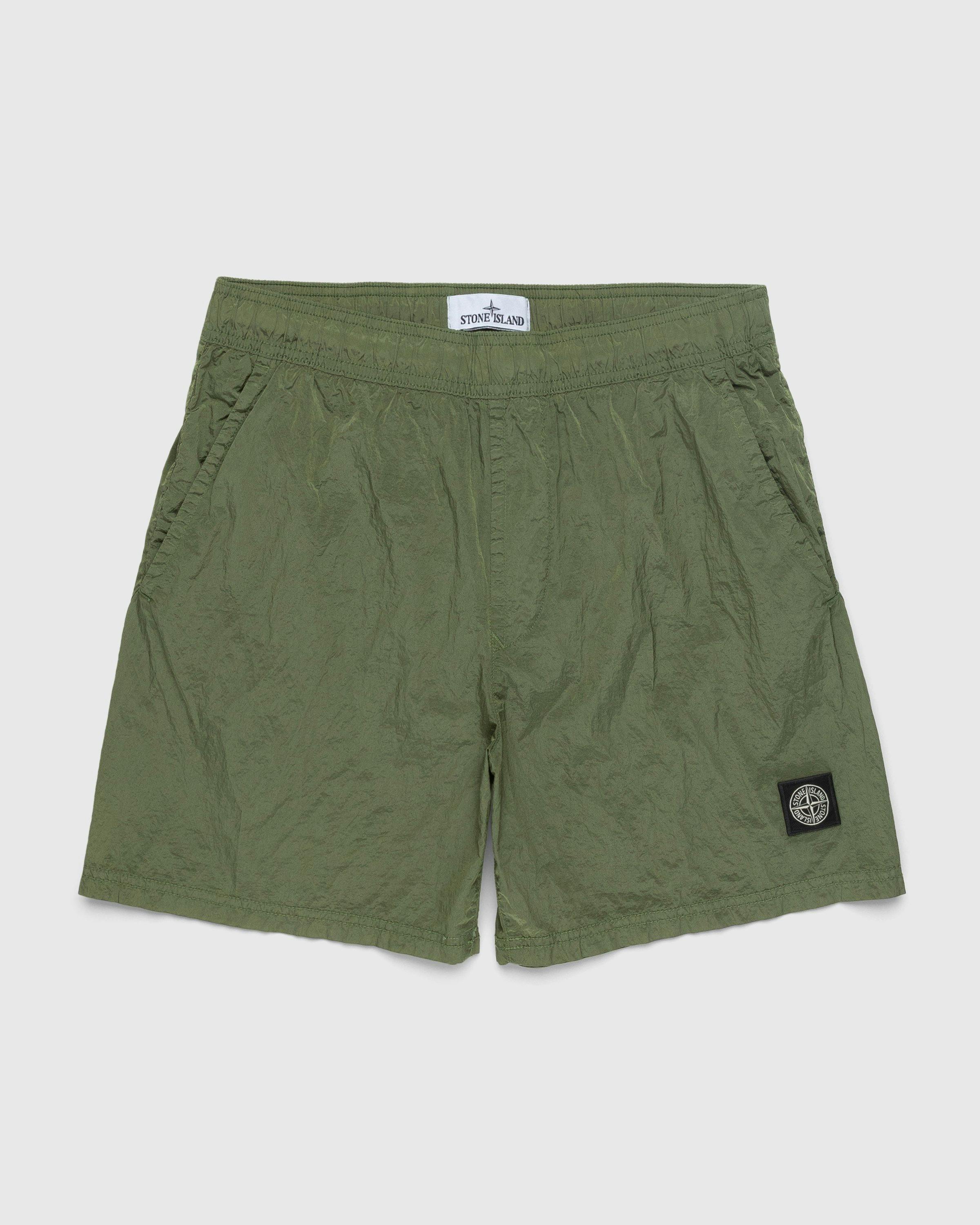 Green stone island shorts outlet