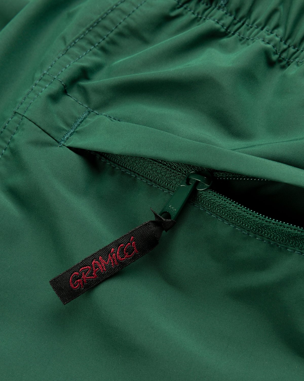 Gramicci x Highsnobiety - HS Sports Shell Packable Shorts Forest Green - Clothing - Green - Image 6