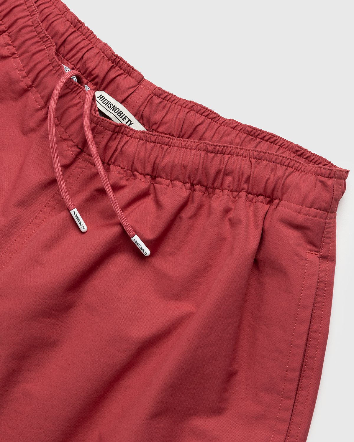 Highsnobiety - Cotton Nylon Water Short Red - Clothing - Pink - Image 3
