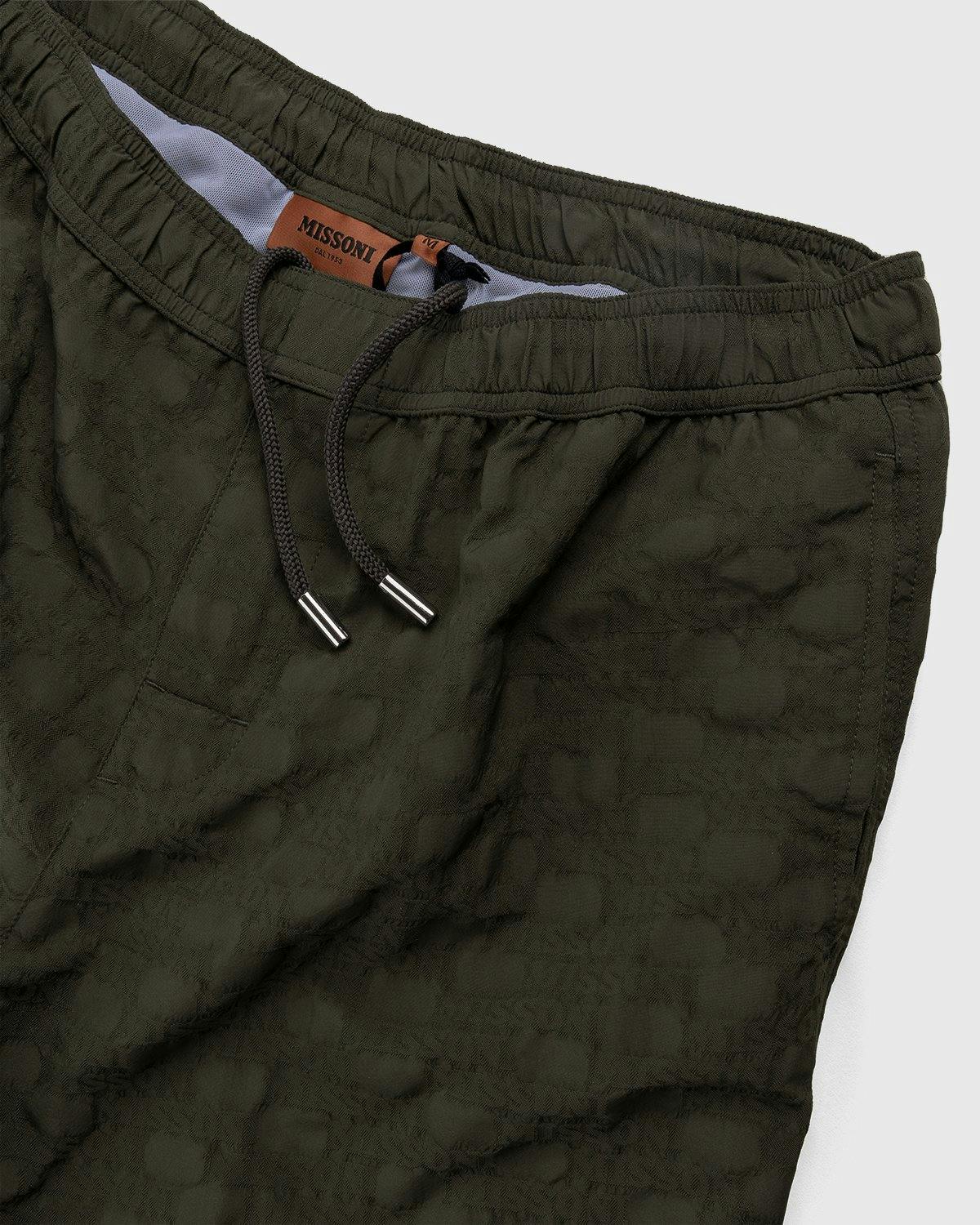 Missoni - Logo Swim Trunks Green - Clothing - Green - Image 5