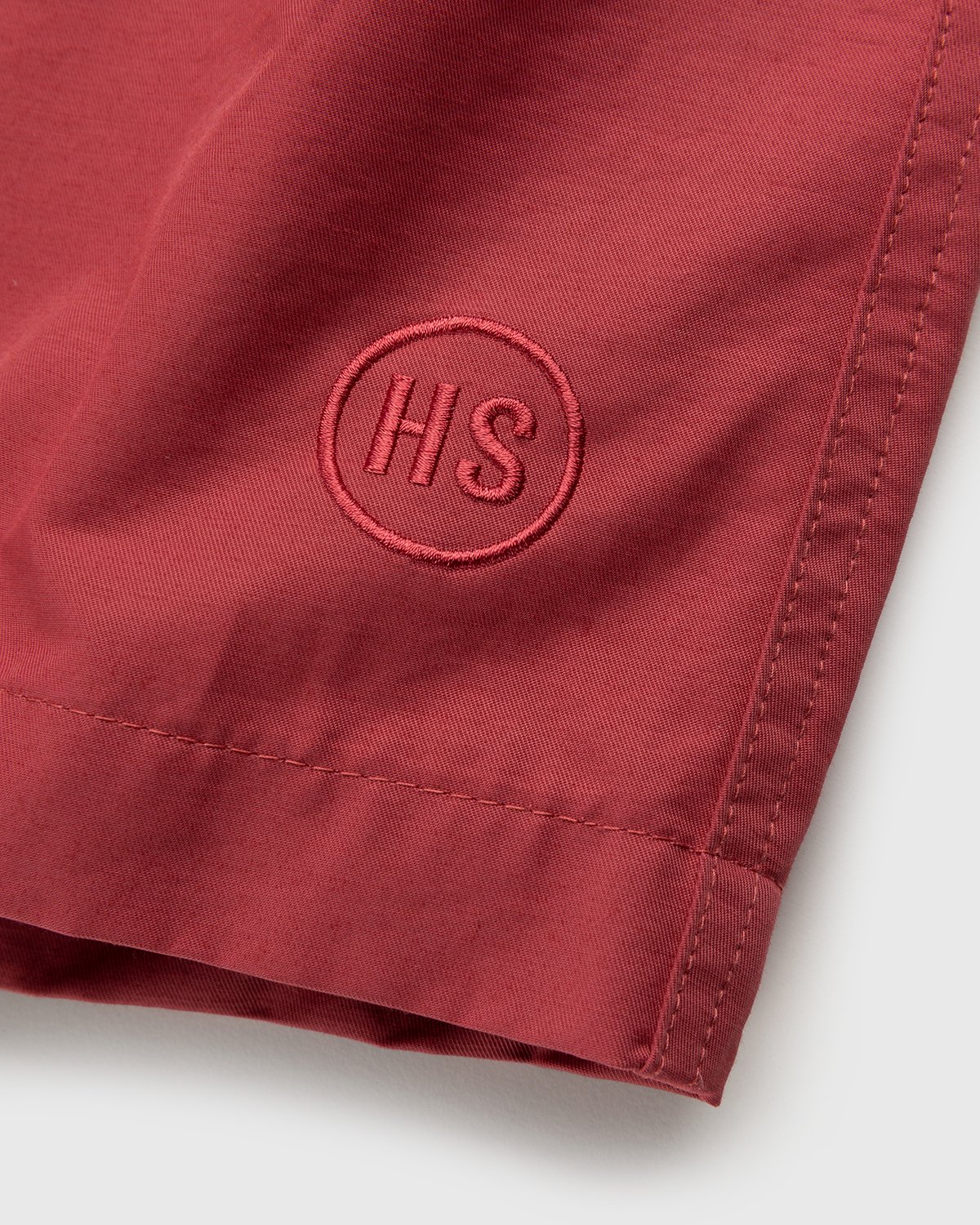 Highsnobiety - Cotton Nylon Water Short Red - Clothing - Pink - Image 6