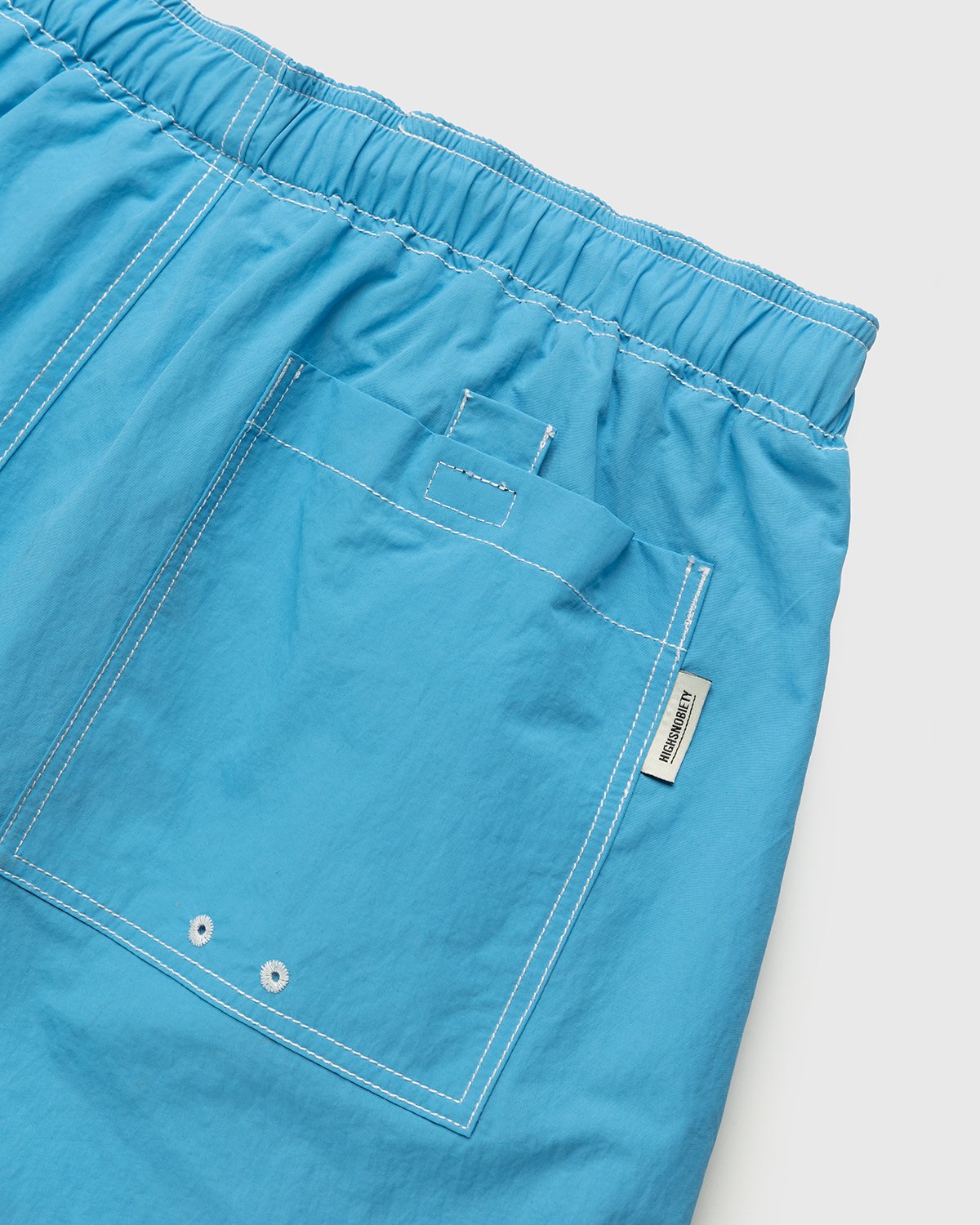 Highsnobiety - Contrast Brushed Nylon Water Shorts Blue - Clothing - Blue - Image 3