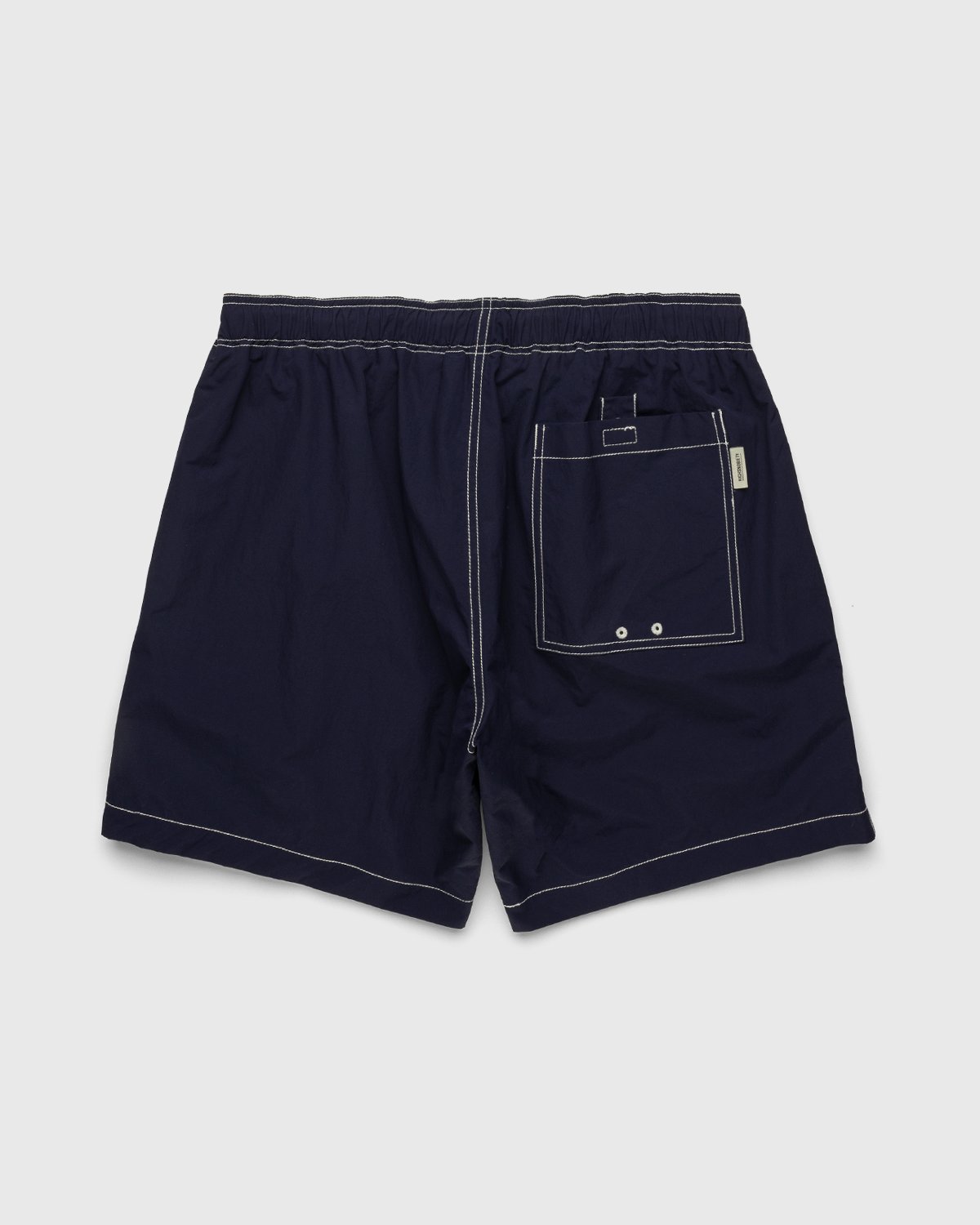 Highsnobiety - Contrast Brushed Nylon Water Shorts Navy - Clothing - Blue - Image 2