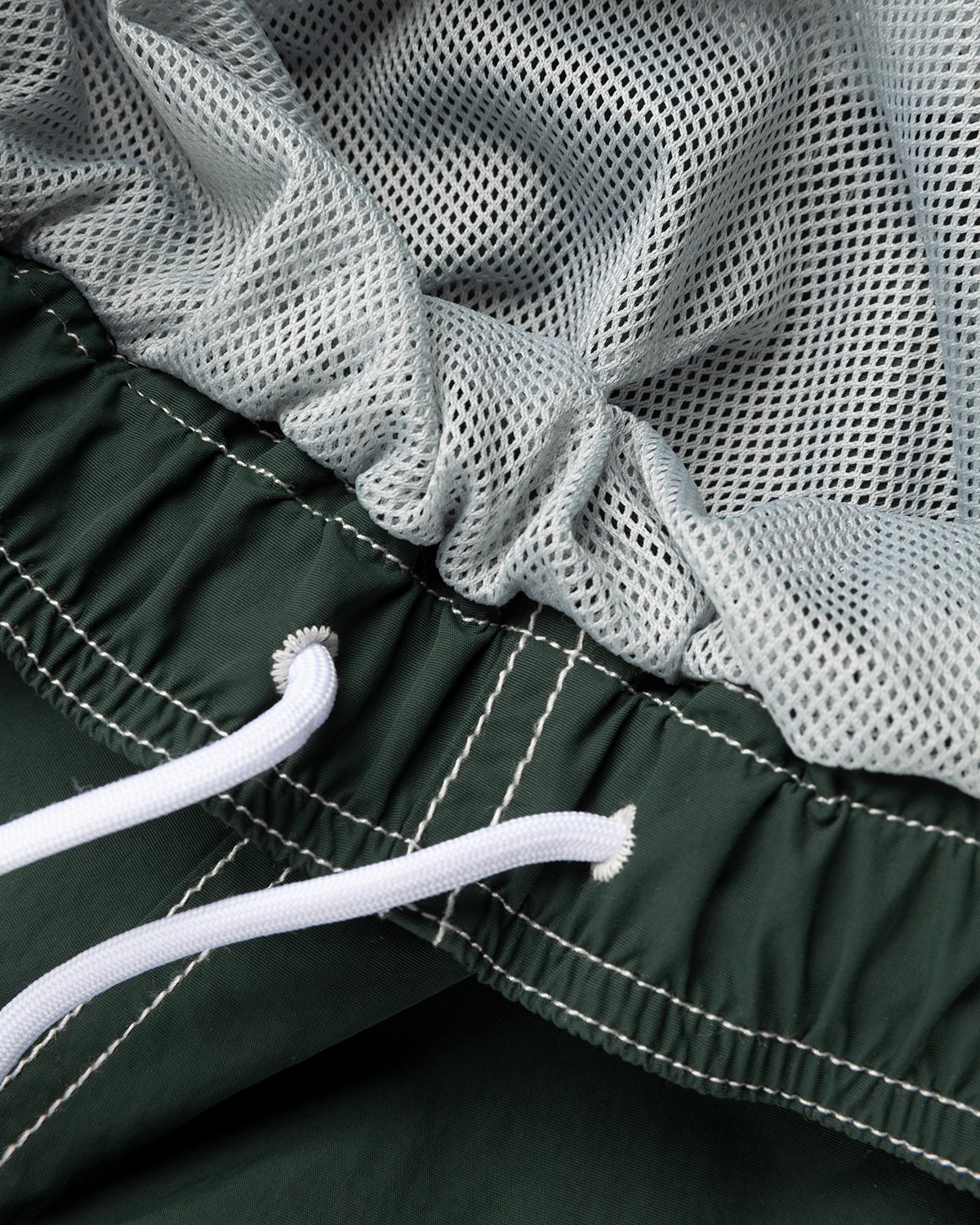 Highsnobiety - Contrast Brushed Nylon Water Shorts Green - Clothing - Green - Image 6