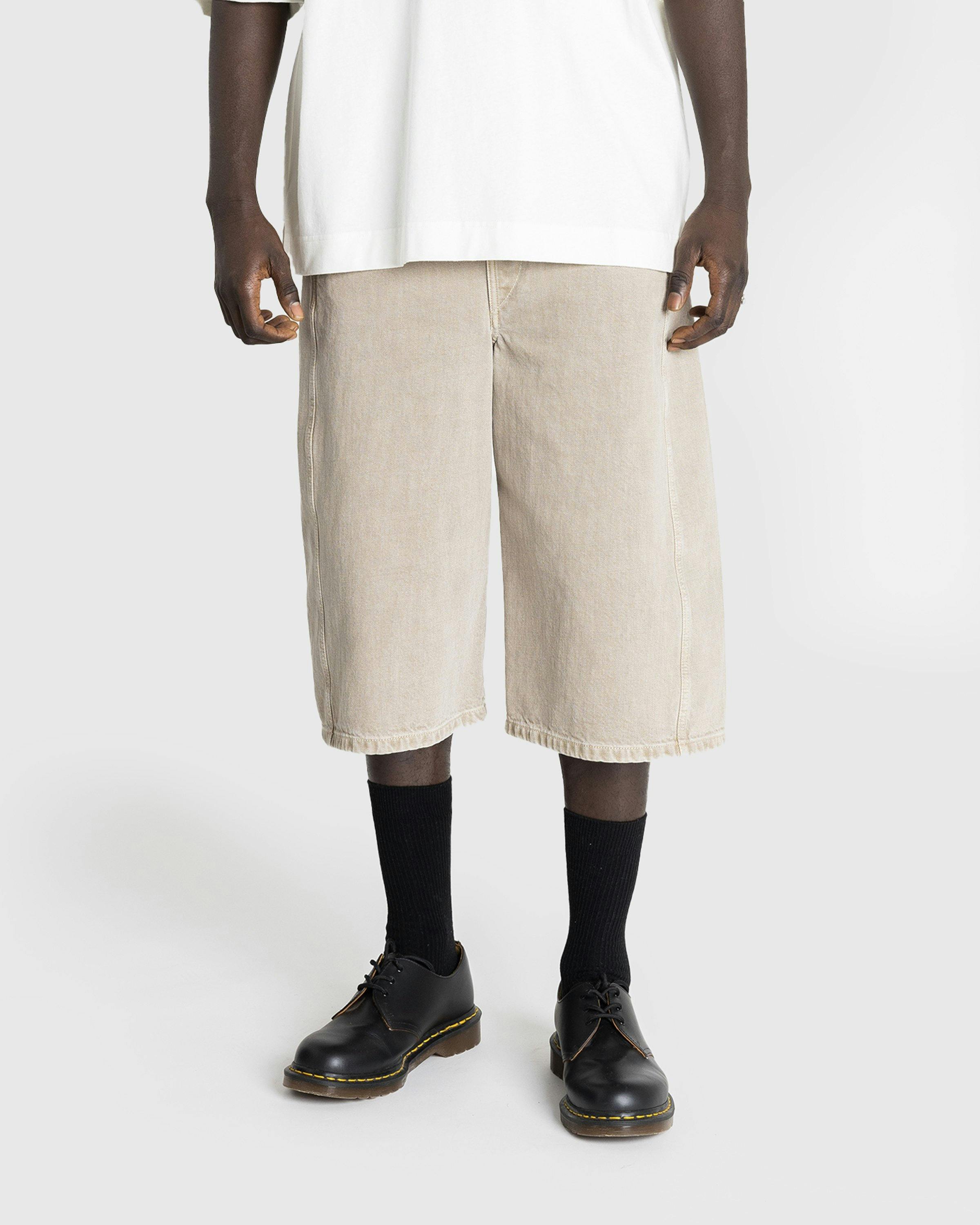 Lemaire – Twisted Short Denim Snow Beige