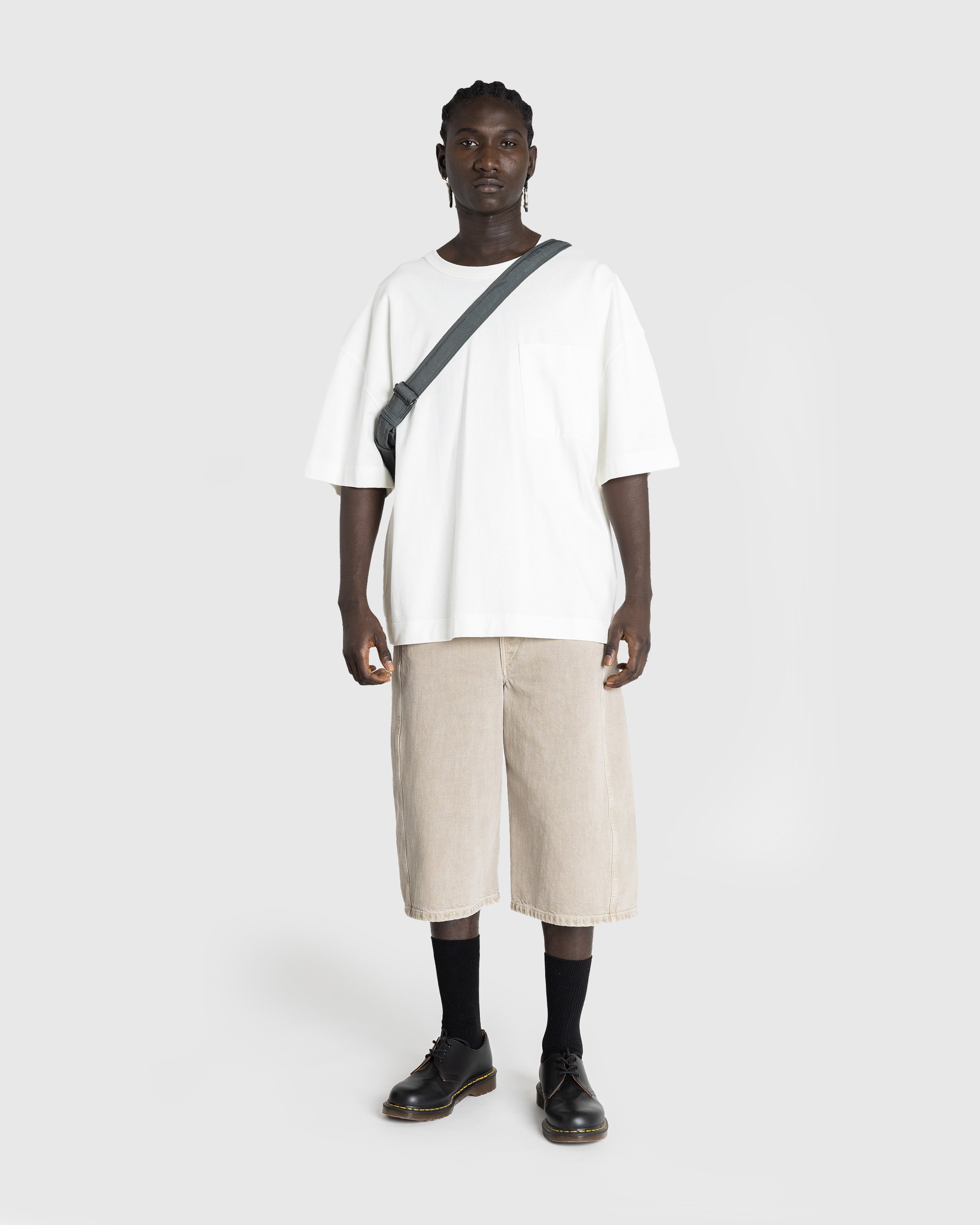 Lemaire - BOXY T-SHIRT White - Clothing - White - Image 3
