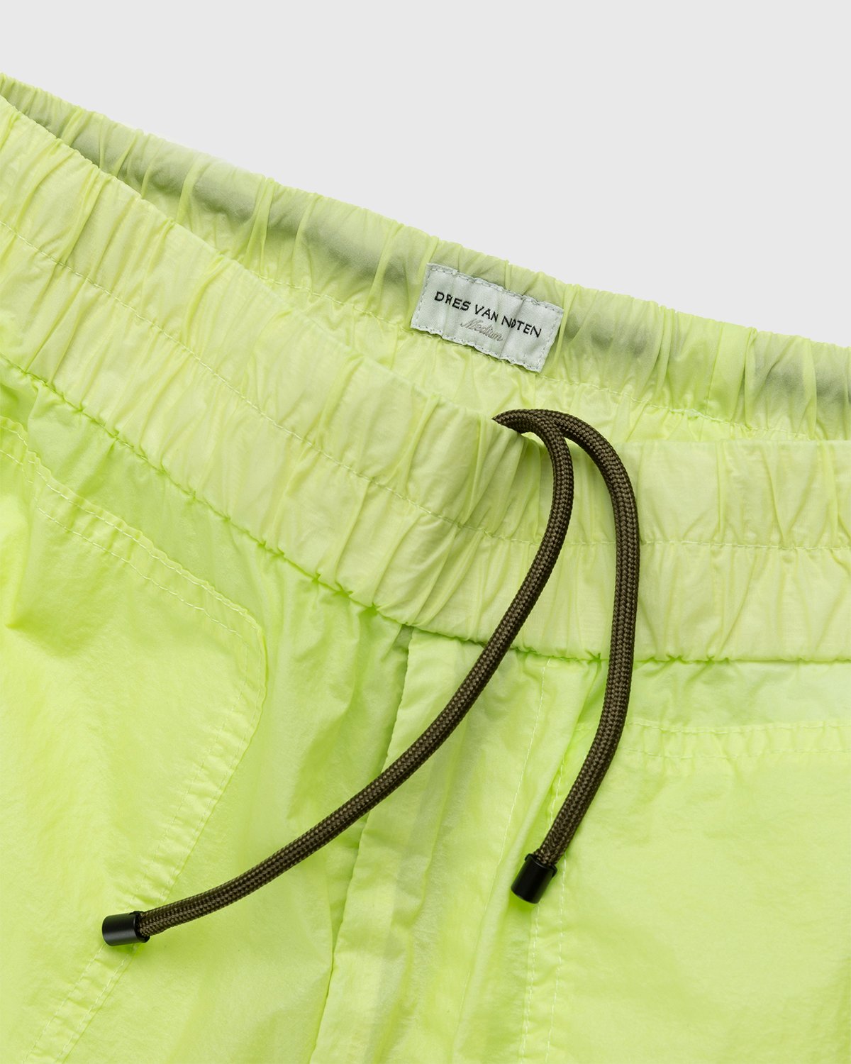 Dries van Noten - Pooles Shorts Lime - Clothing - Green - Image 5