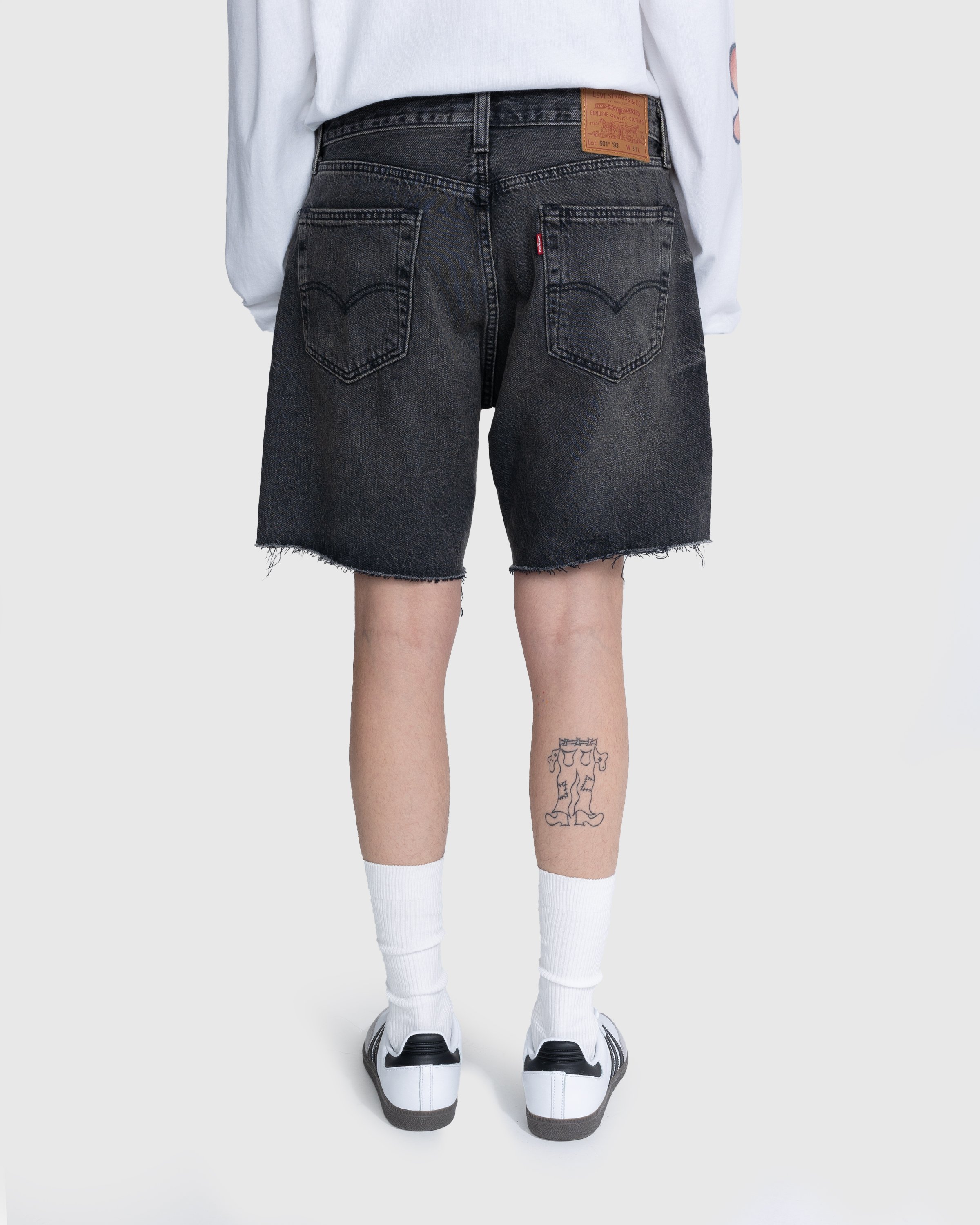 Levi's - 501 '93 Cut-Off Shorts Black - Clothing - Black - Image 3