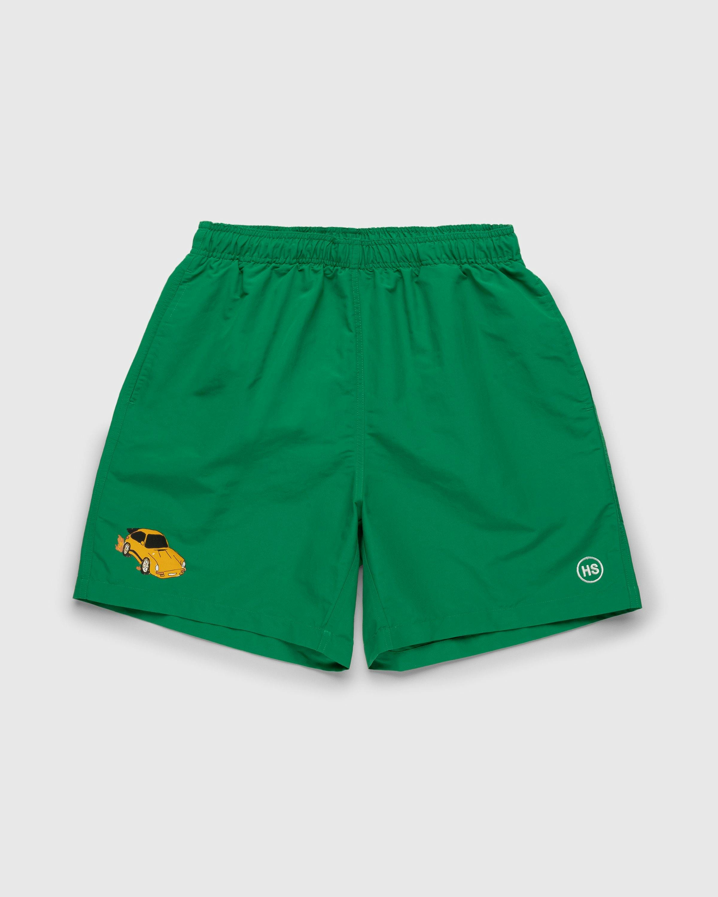 RUF x Highsnobiety - Water Shorts Green - Clothing - Green - Image 1