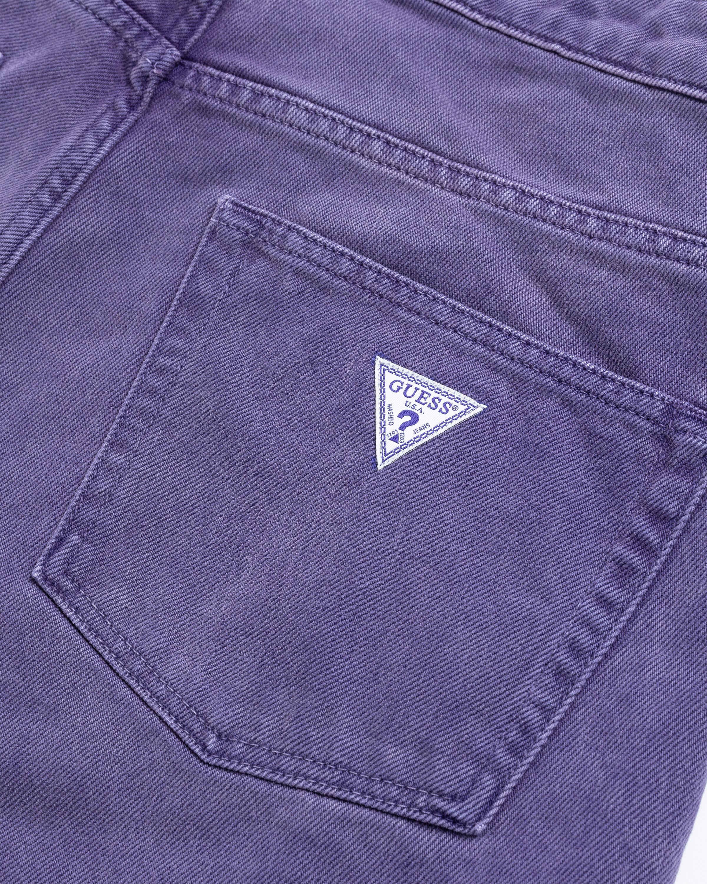 Guess USA - Vintage Denim Short Purple - Clothing - Purple - Image 6