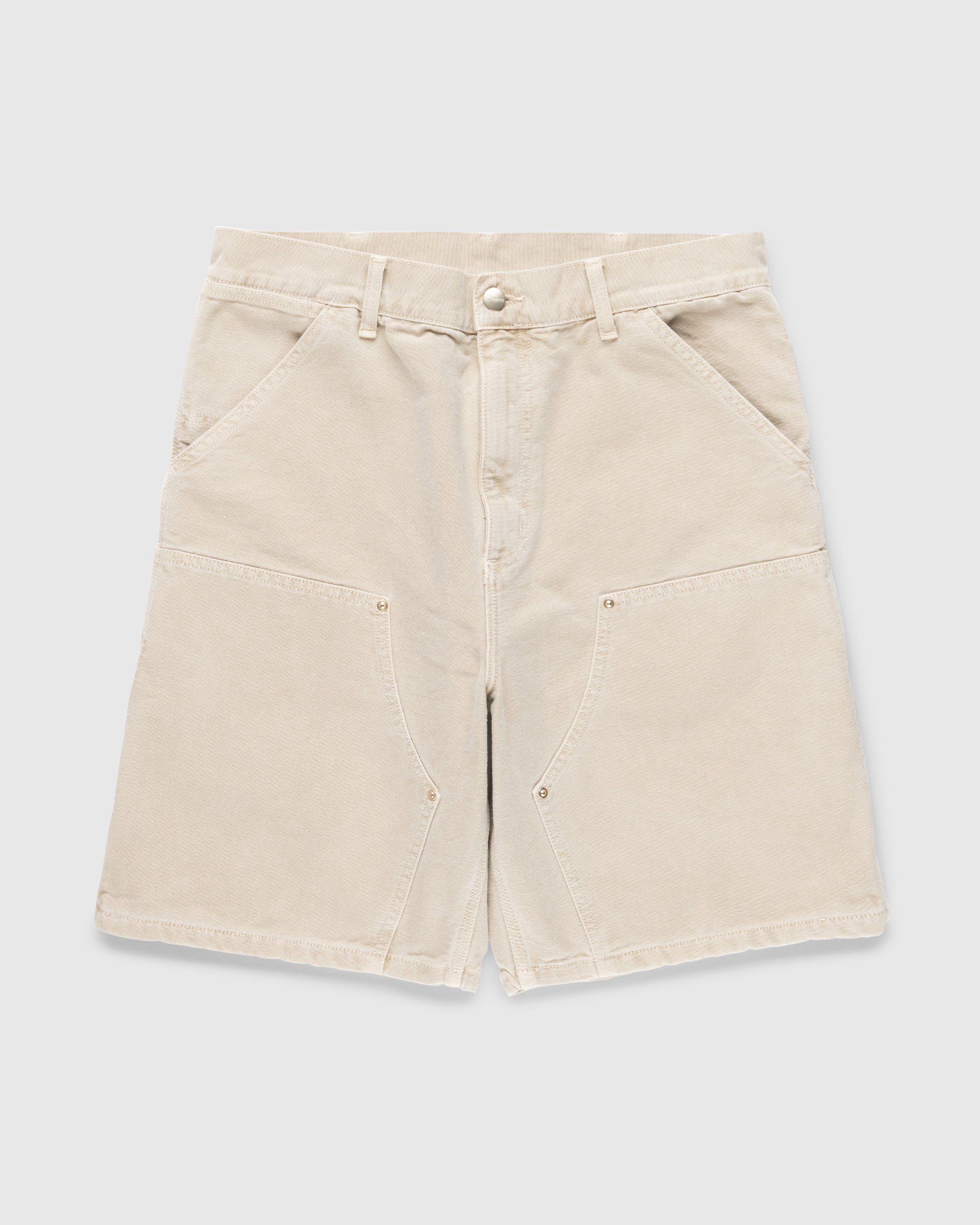 Carhartt WIP - Double Knee Short Brown - Clothing - Brown - Image 1