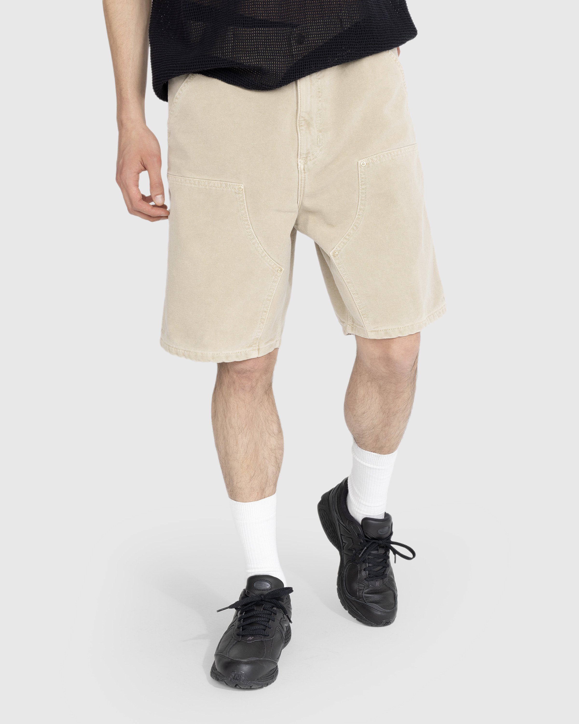 Carhartt WIP - Double Knee Short Brown - Clothing - Brown - Image 2