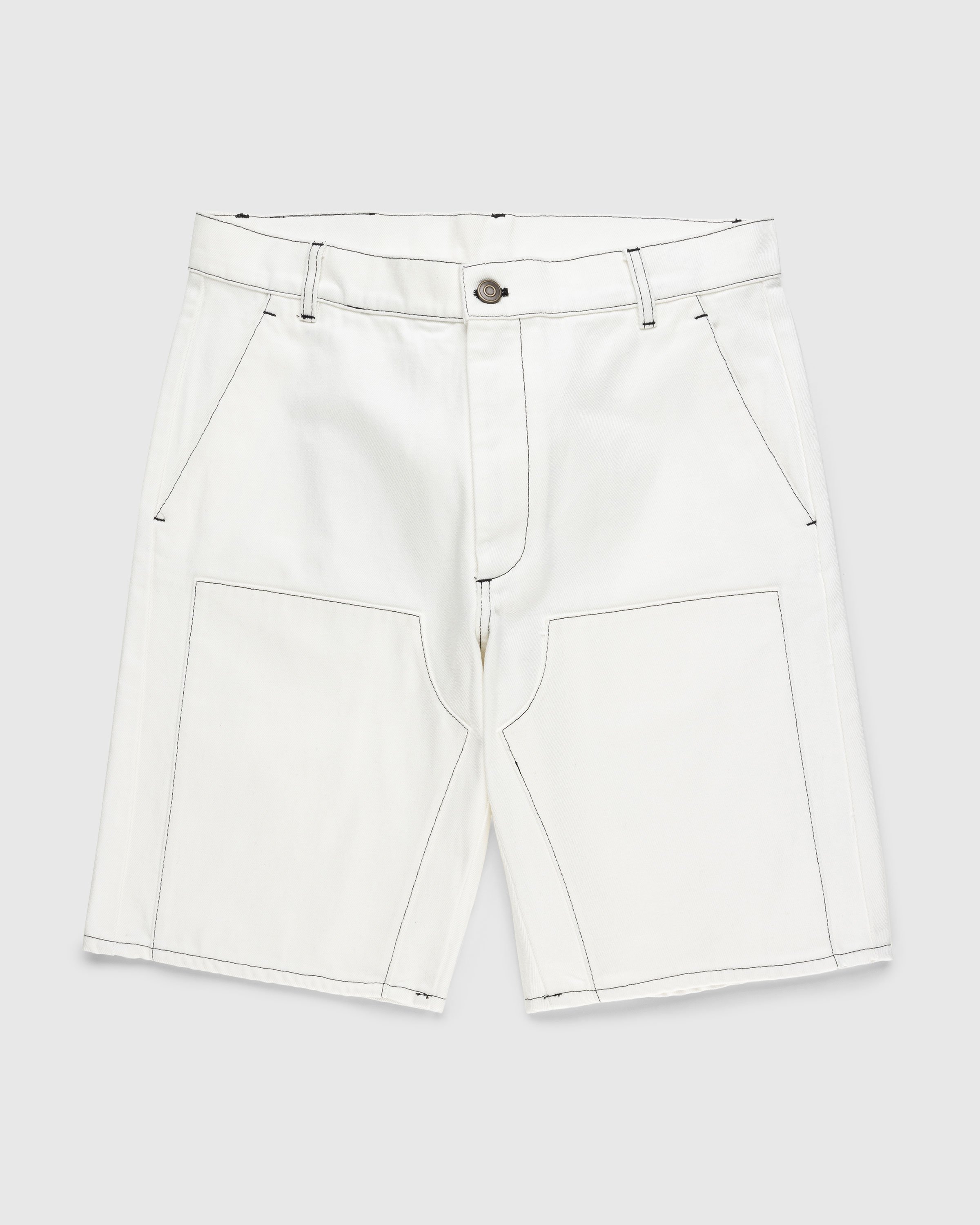 Winnie New York - Denim Shorts Ivory - Clothing - Beige - Image 1