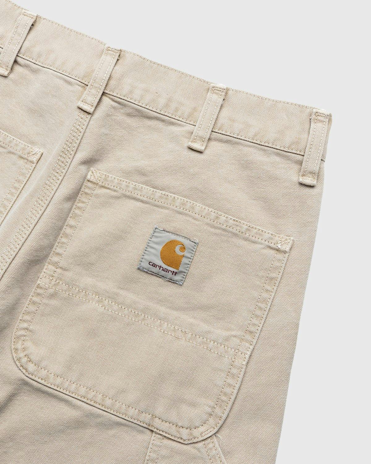 Carhartt WIP - Single Knee Short Dusty H Brown - Clothing - Brown - Image 4