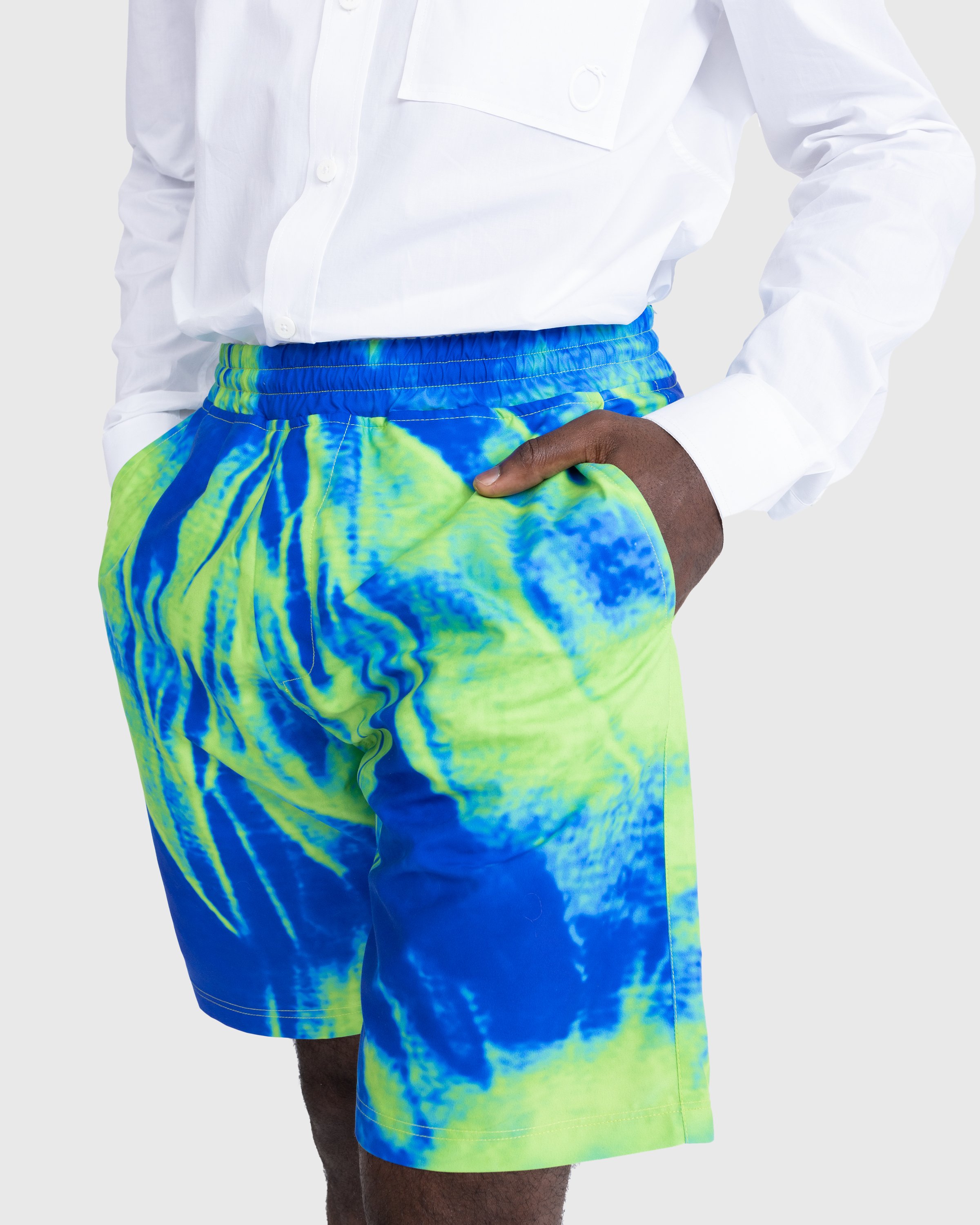 AGR - Scrunch Shorts - Clothing - Green - Image 5