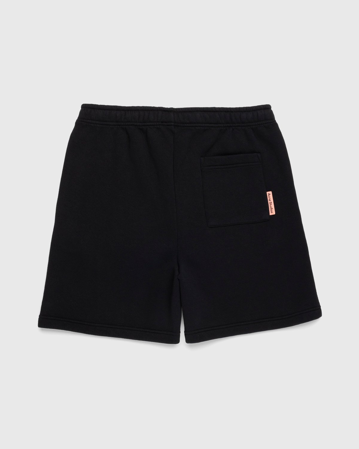 Acne Studios - Cotton Sweat Shorts Black - Clothing - Black - Image 2