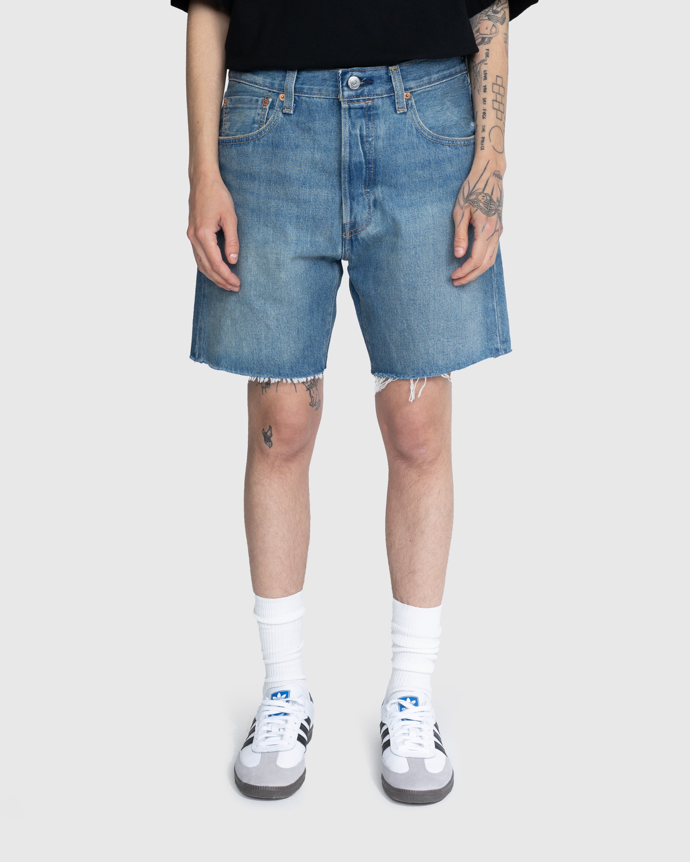 Levi's - 501 '93 Cut-Off Shorts Indigo Stonewash - Clothing - Blue - Image 2
