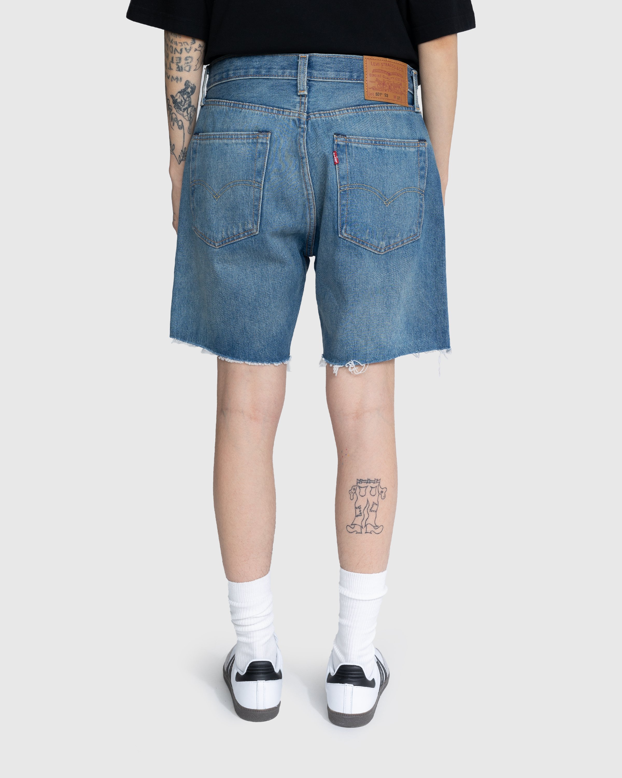 Levi's - 501 '93 Cut-Off Shorts Indigo Stonewash - Clothing - Blue - Image 3