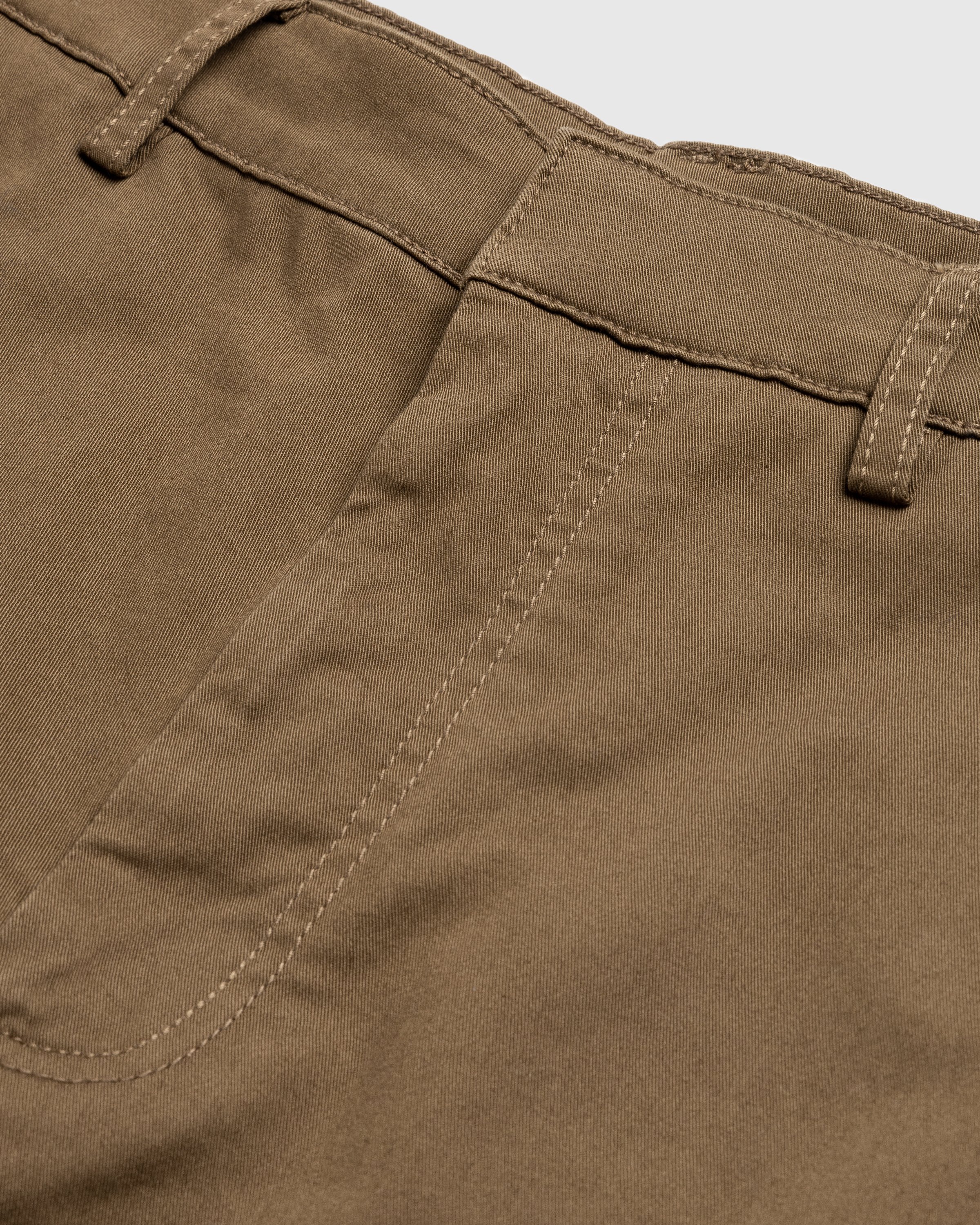 Trussardi - Trouser Shorts Gabardine Piece Dyed - Clothing - Brown - Image 6