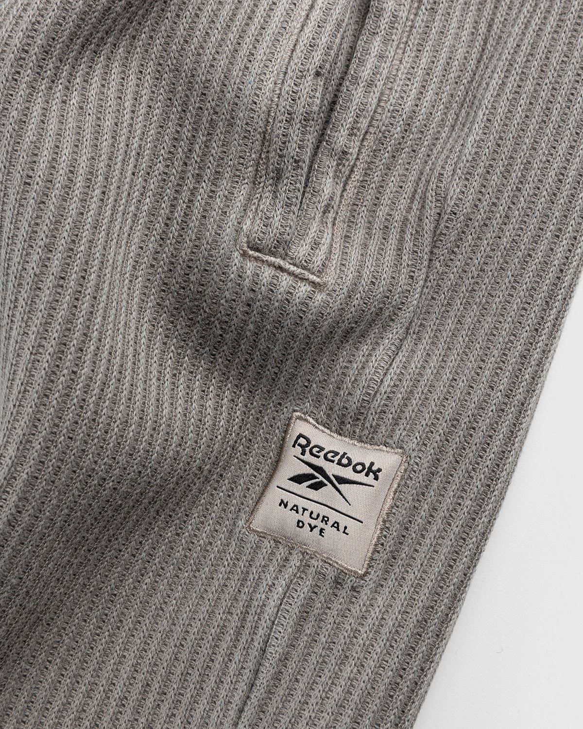 Reebok - Classics Natural Dye Waffle Shorts Grey - Clothing - Grey - Image 3