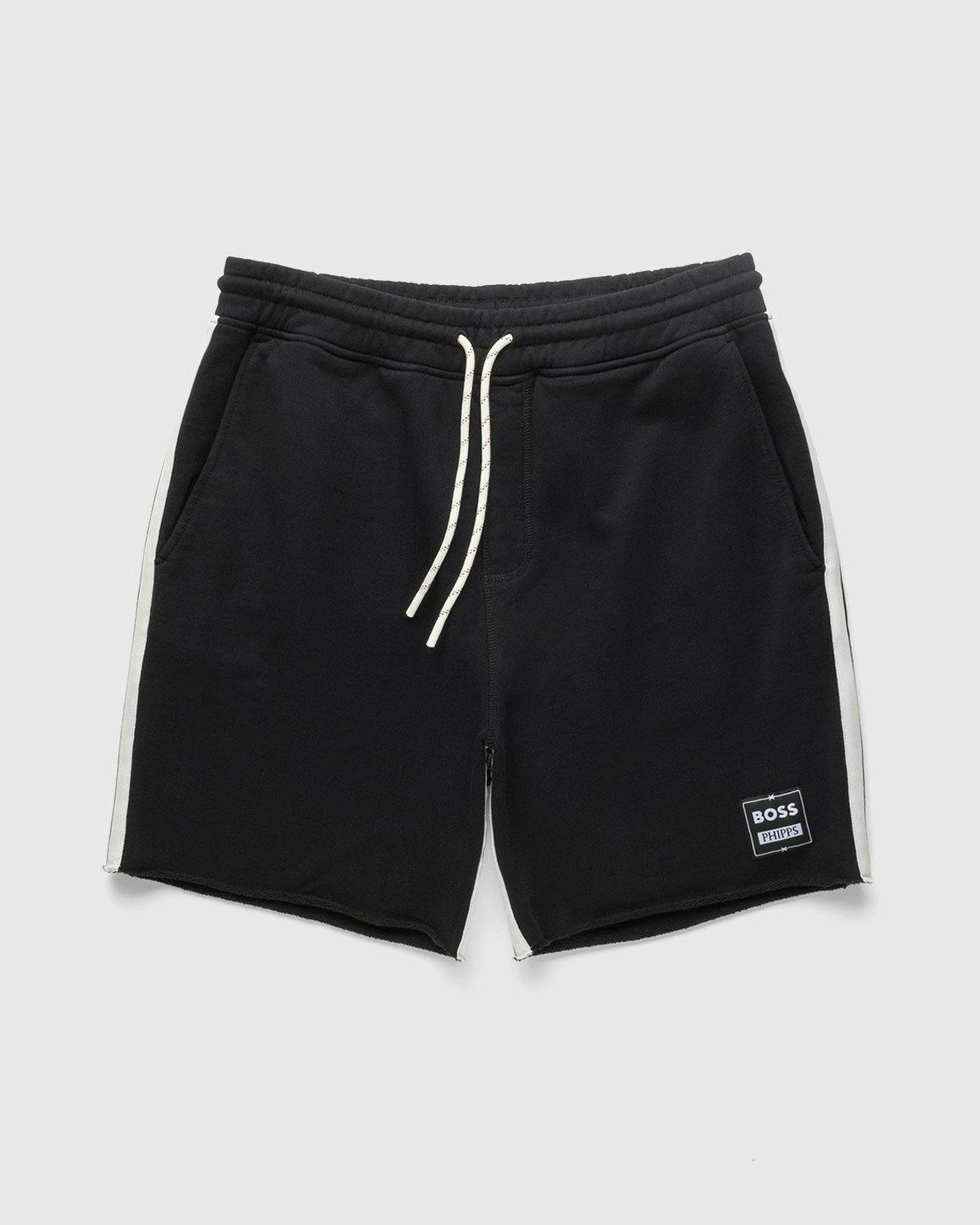 BOSS x Phipps - Organic Cotton Shorts Black - Clothing - Black - Image 1