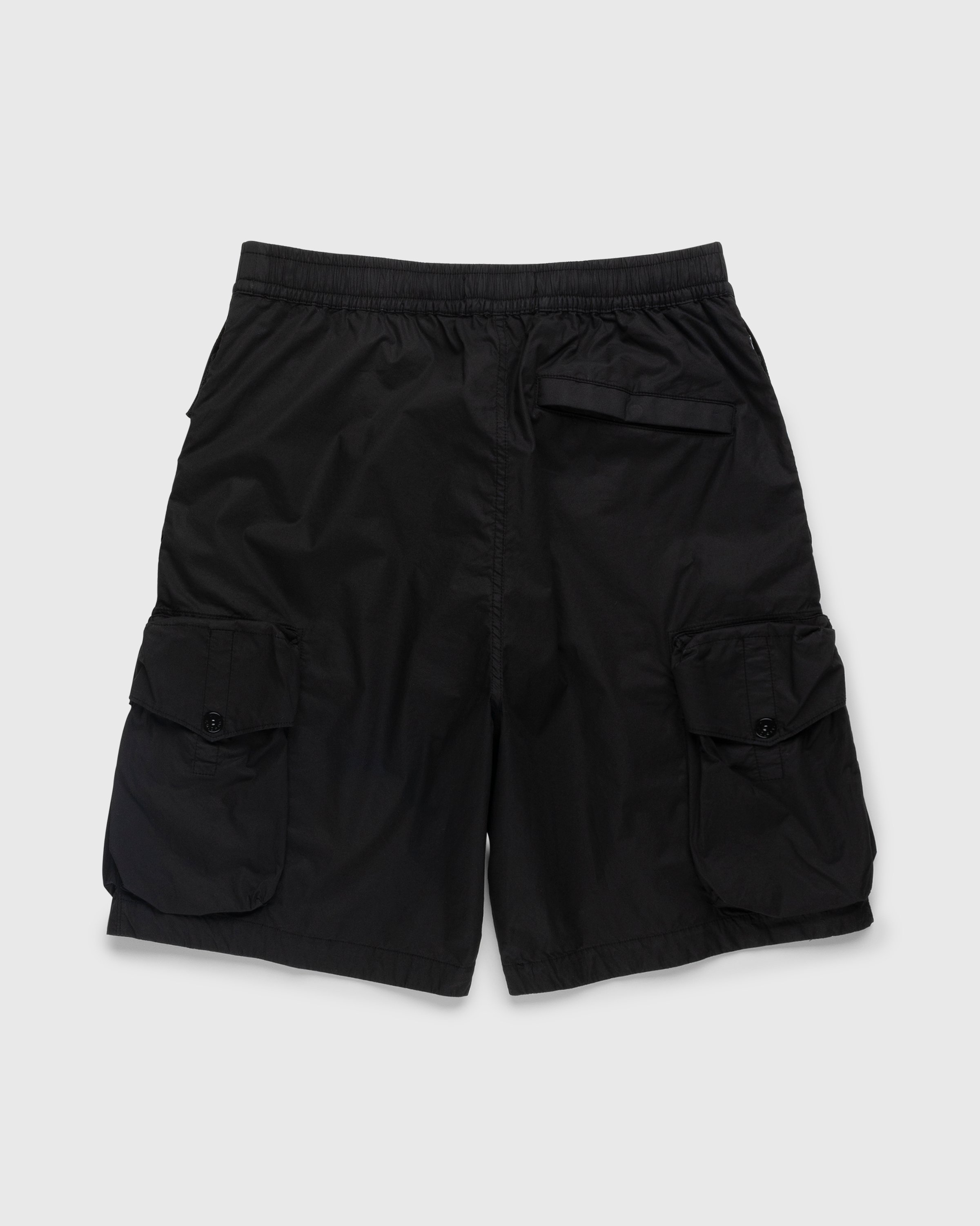Stone Island - L0103 Garment-Dyed Shorts Black - Clothing - Black - Image 2