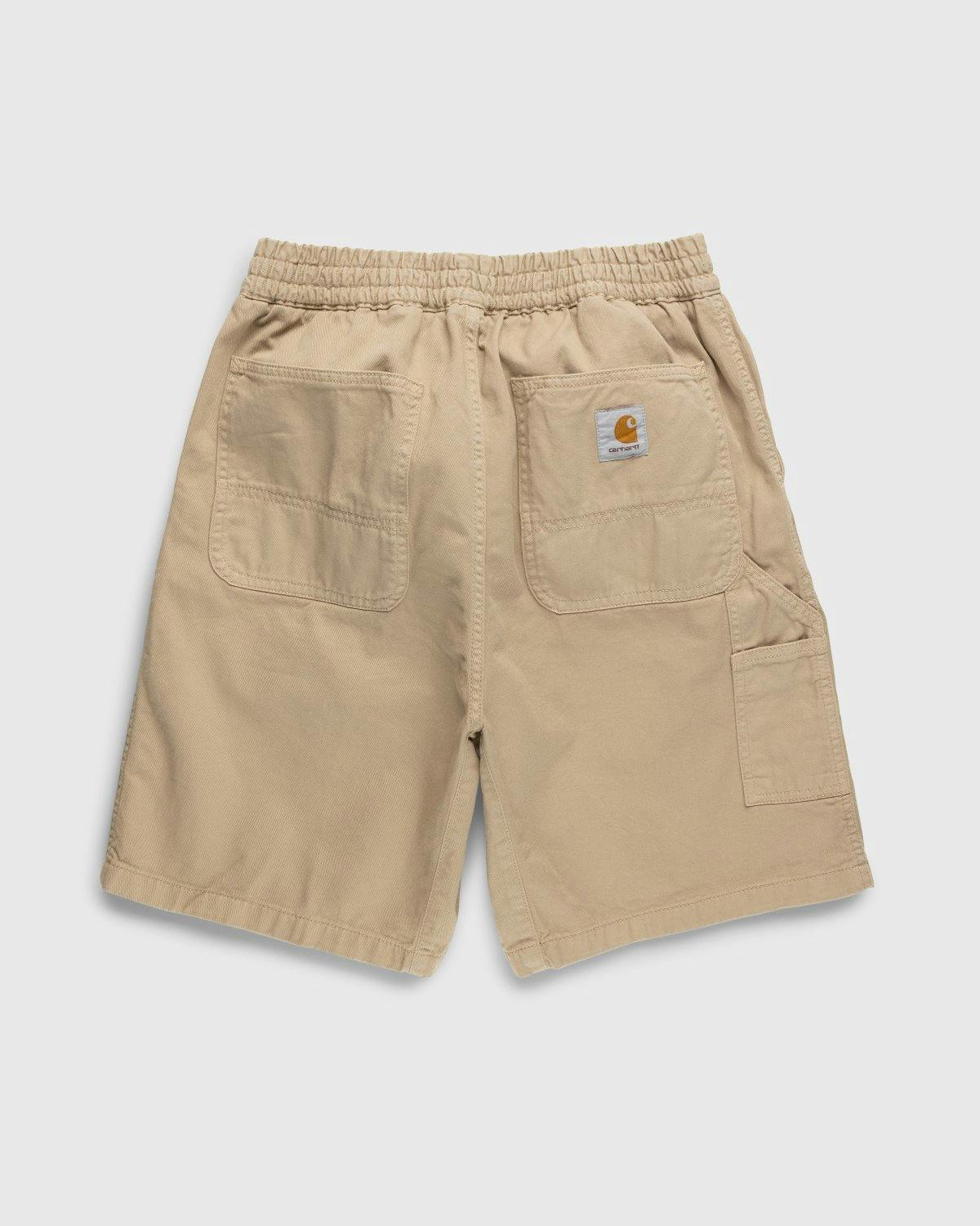 Carhartt WIP - Flint Short Wall Garment Dyed - Clothing - Beige - Image 2