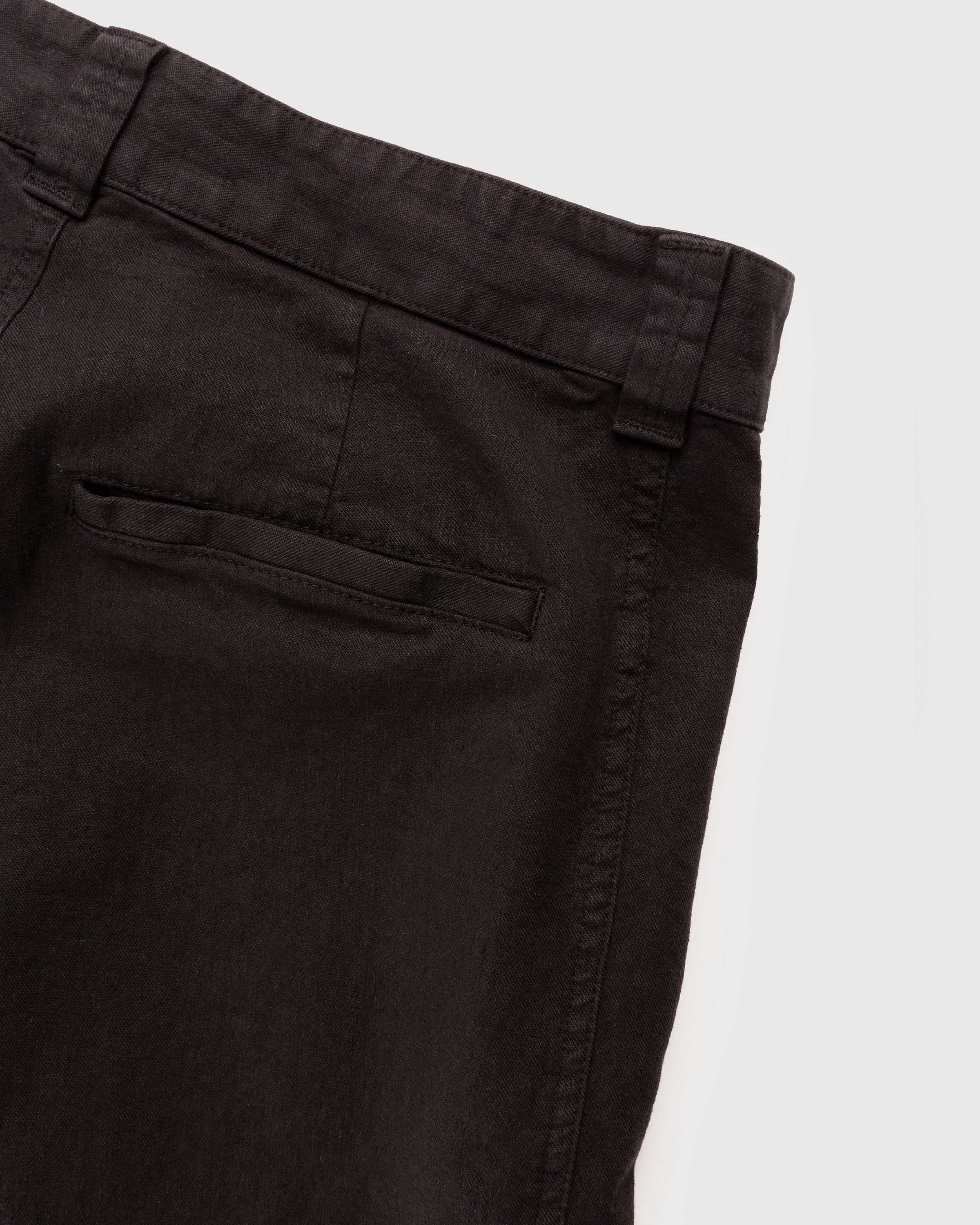 Winnie New York - Linen Cargo Shorts Black - Clothing - Black - Image 3