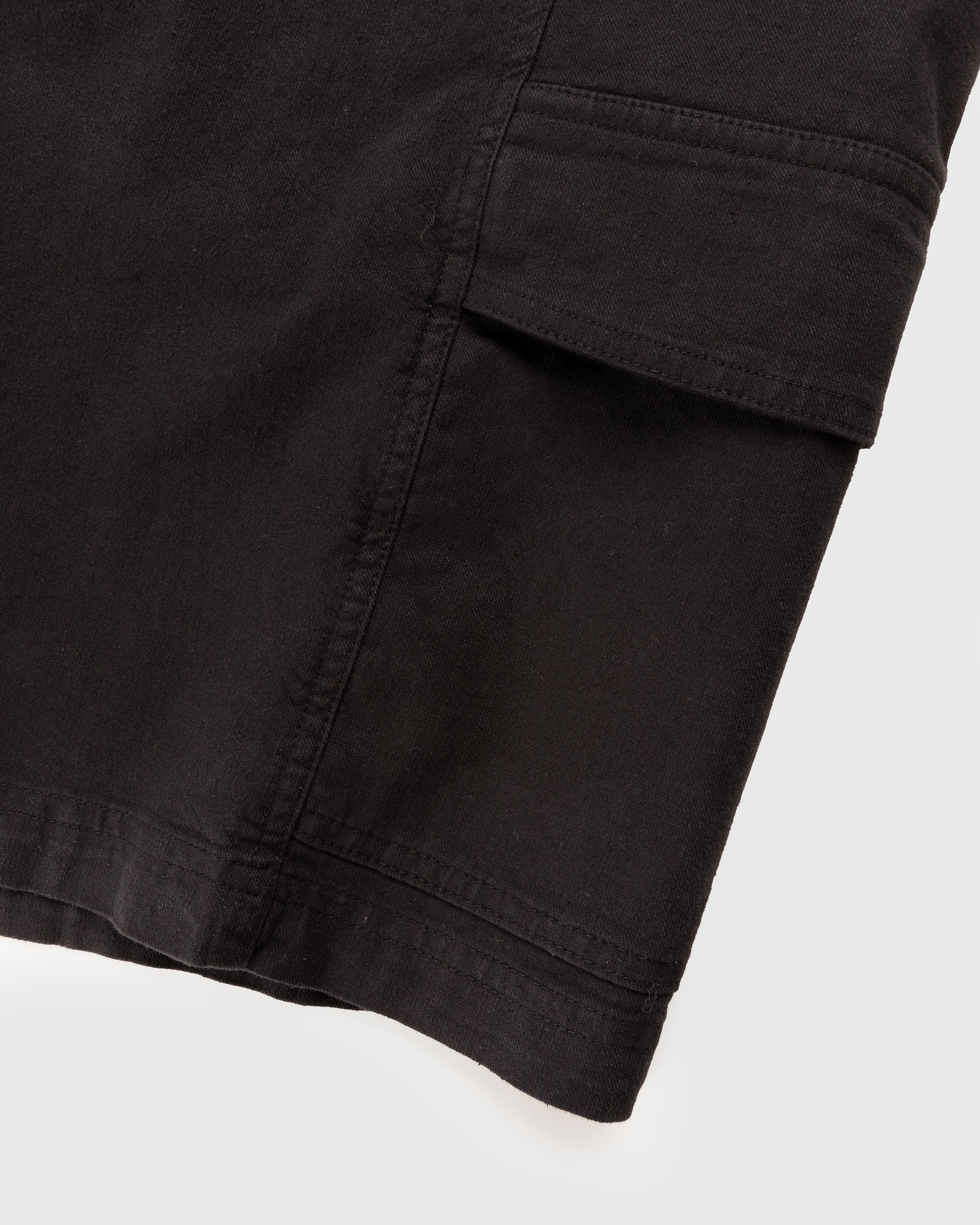 Winnie New York - Linen Cargo Shorts Black - Clothing - Black - Image 5