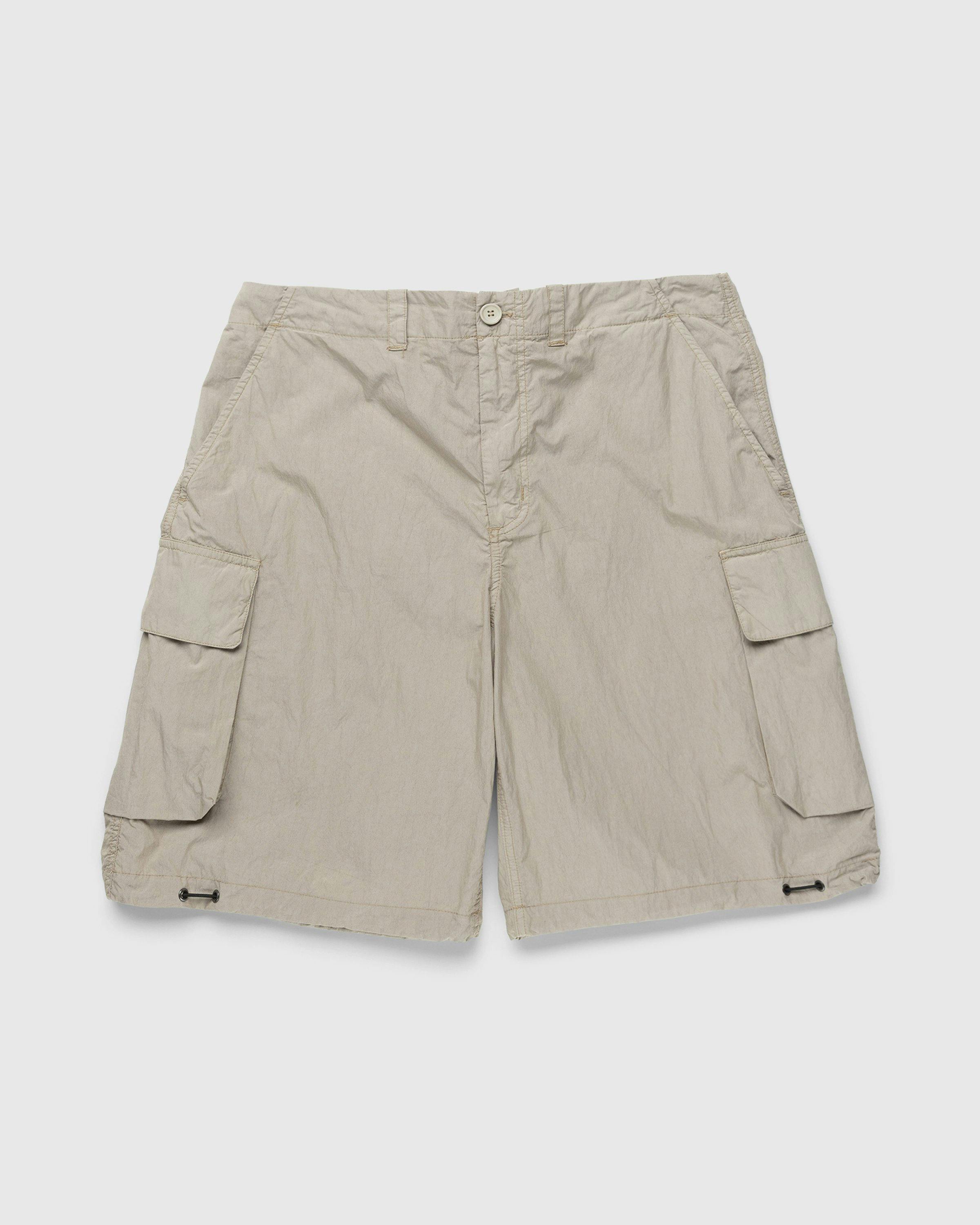 Our Legacy - Mount Shorts Metallic Sand Parachute Poplin - Clothing - Beige - Image 1