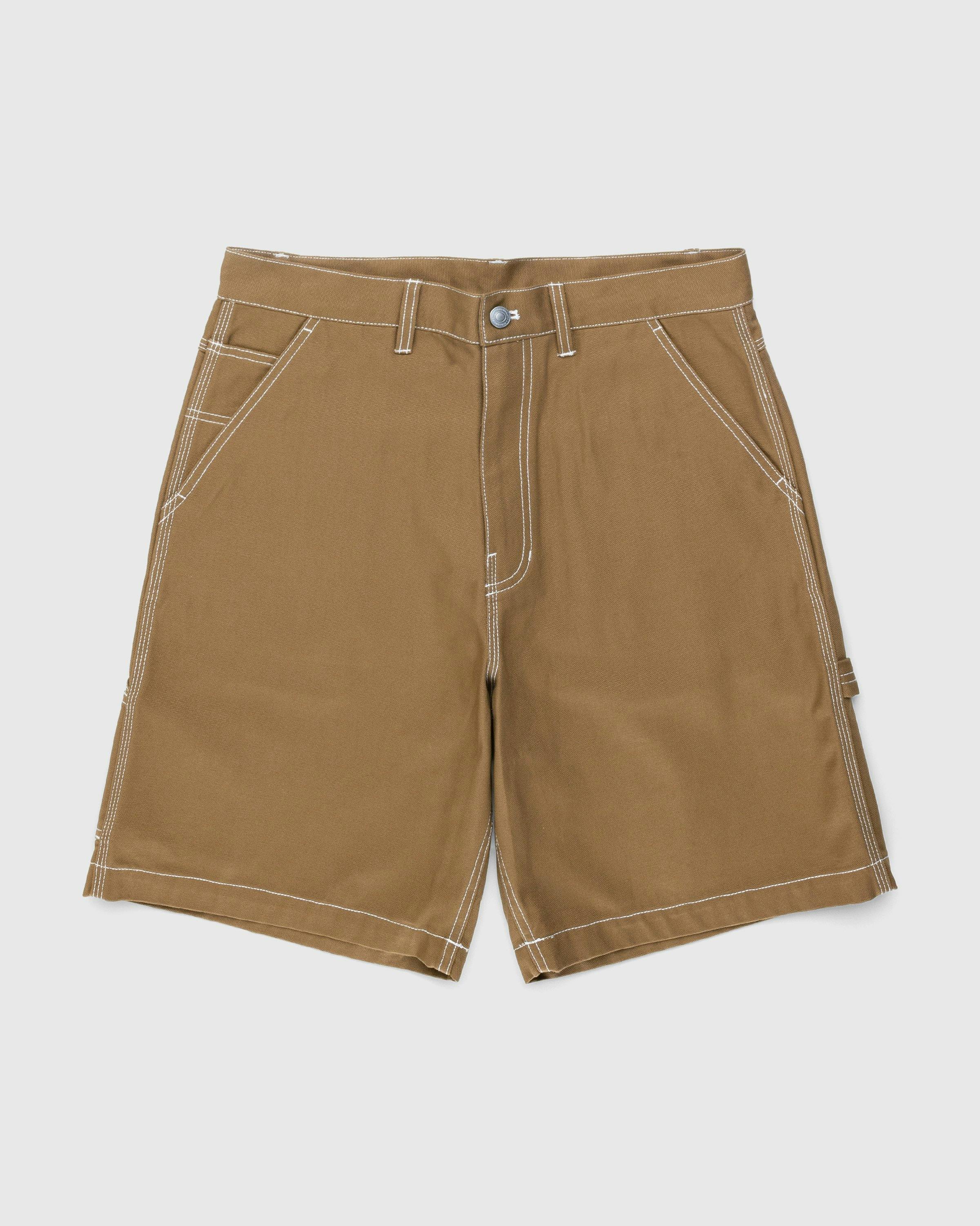 Highsnobiety - Carpenter Shorts Dark Beige - Clothing - Brown - Image 1