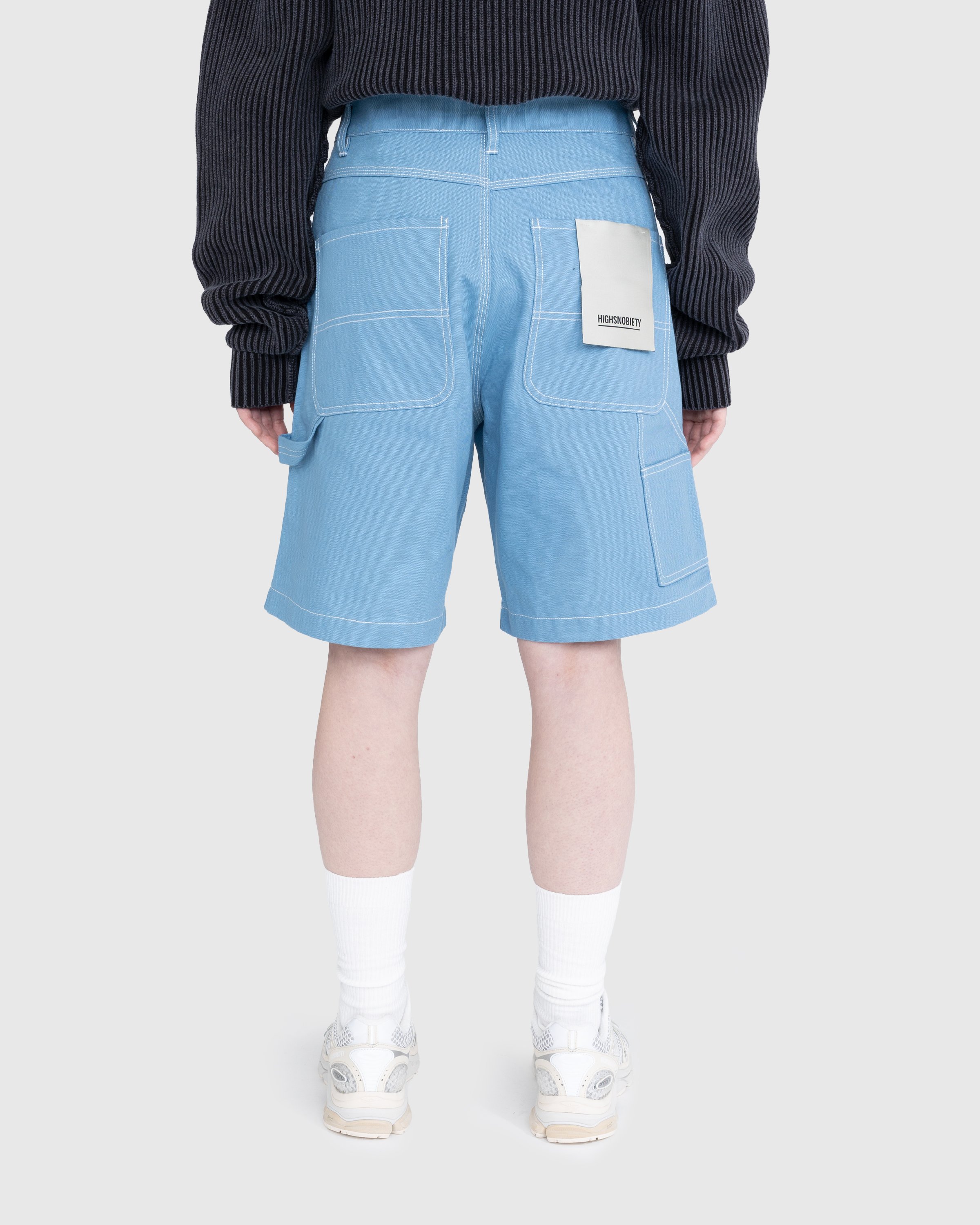 Highsnobiety - Carpenter Shorts Light Blue - Clothing - Blue - Image 4