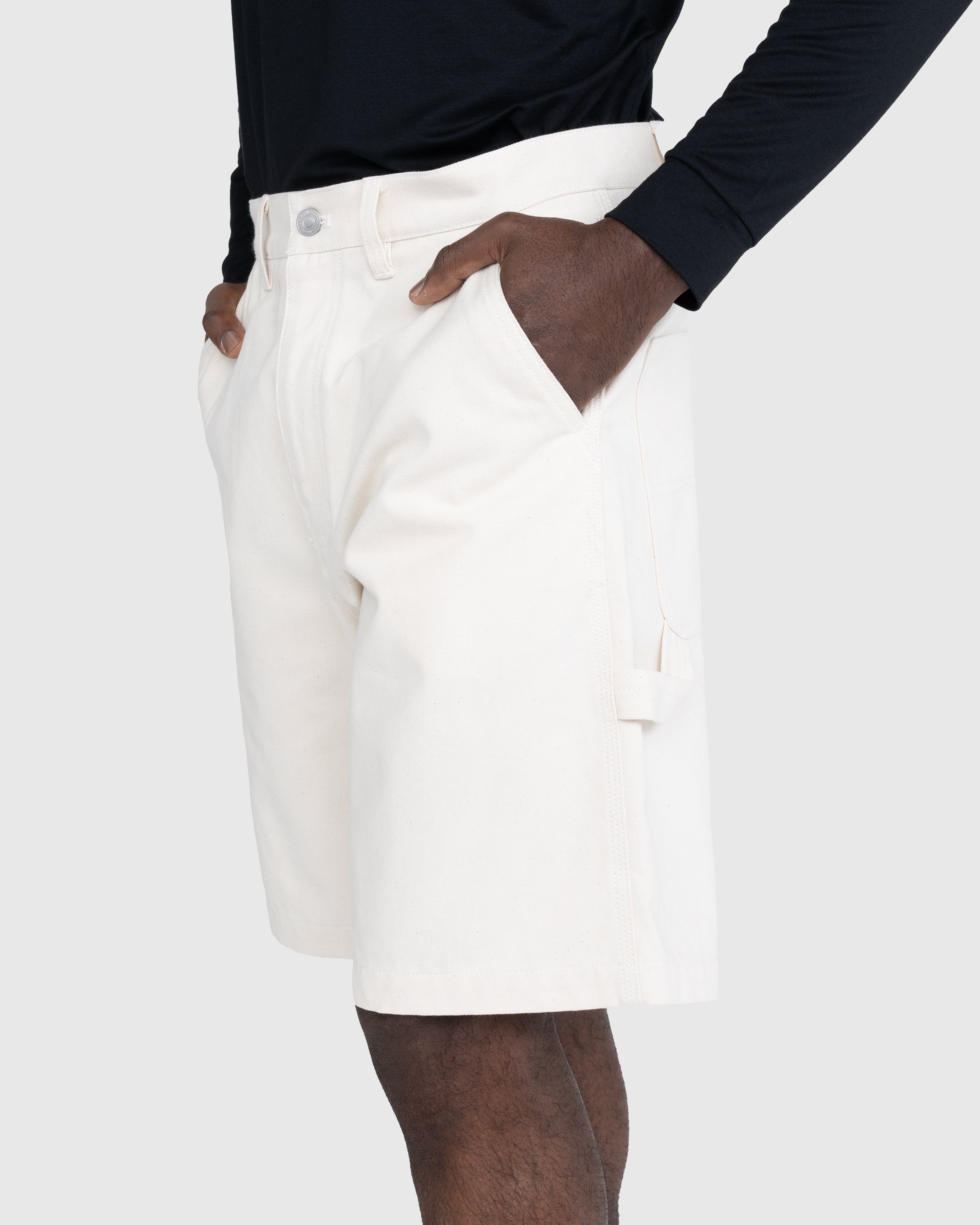 Highsnobiety - Carpenter Shorts Natural - Clothing - Beige - Image 6