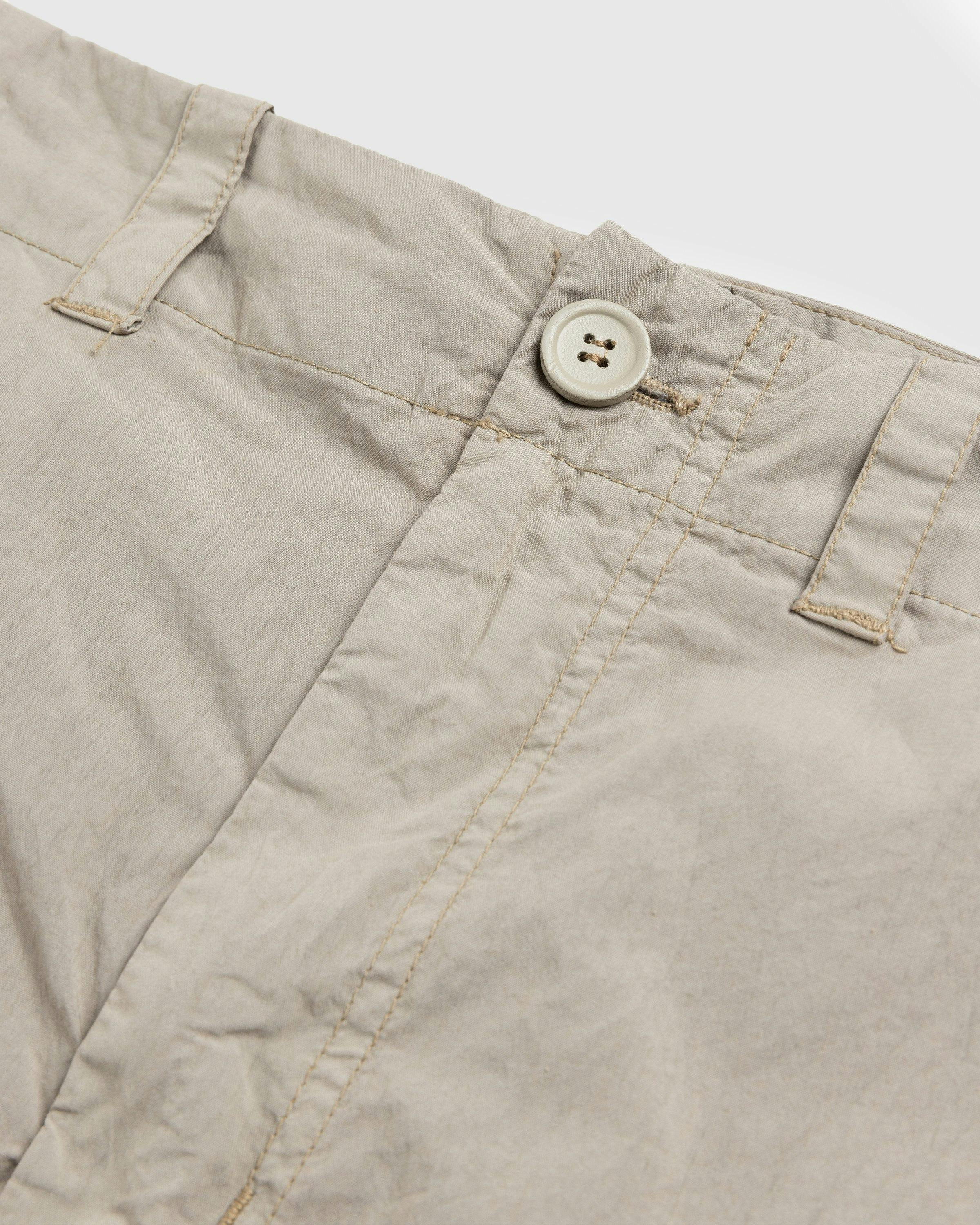 Our Legacy - Mount Shorts Metallic Sand Parachute Poplin - Clothing - Beige - Image 5